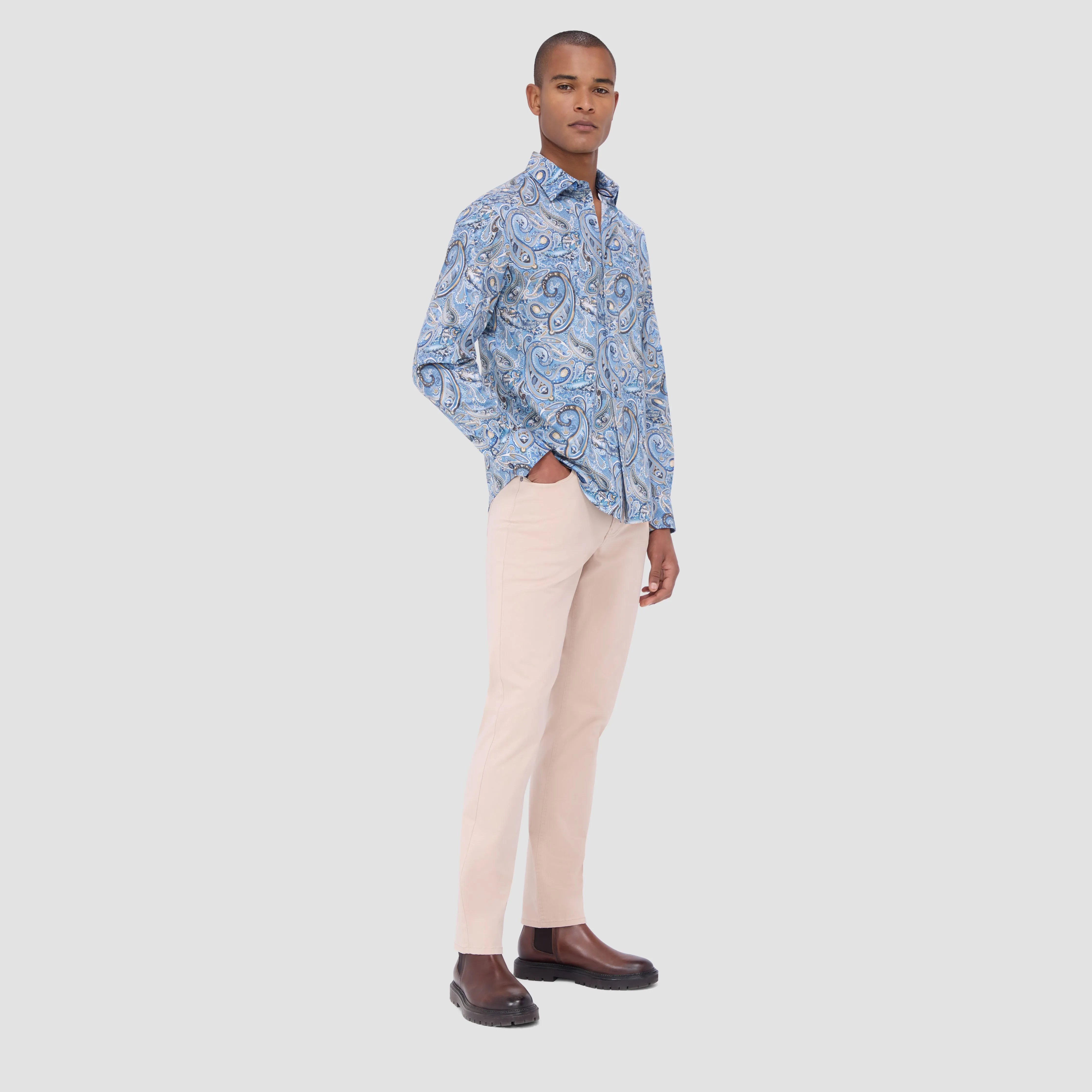 Julian Paisley Shirt sold by Bugatchi product image thumbnail 5