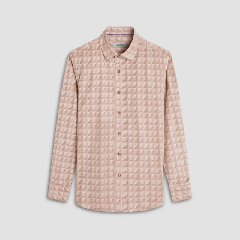 Karl Waffle Corduroy Shirt sold by Bugatchi
