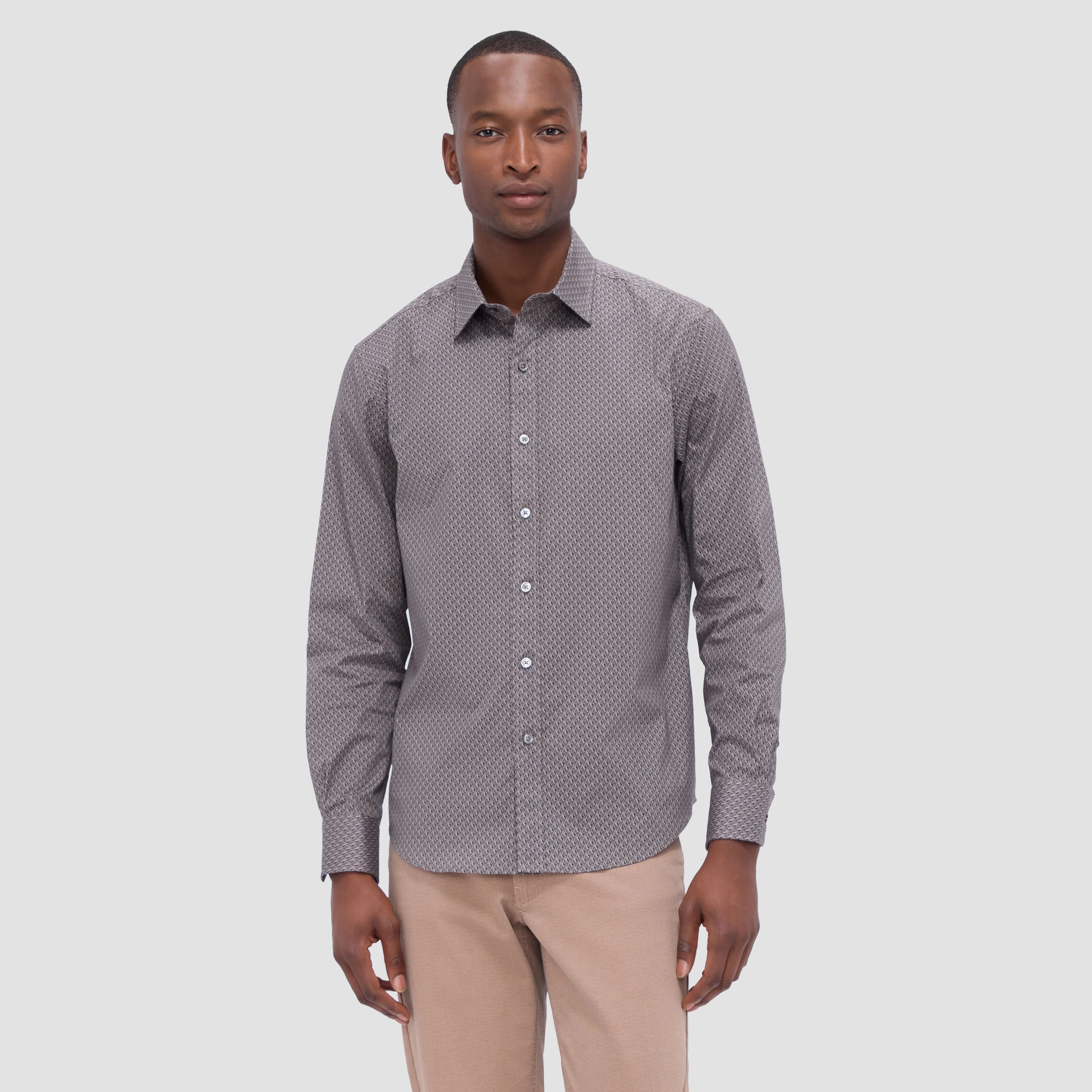 Julian Basketweave Shirt sold by Bugatchi product image thumbnail 2