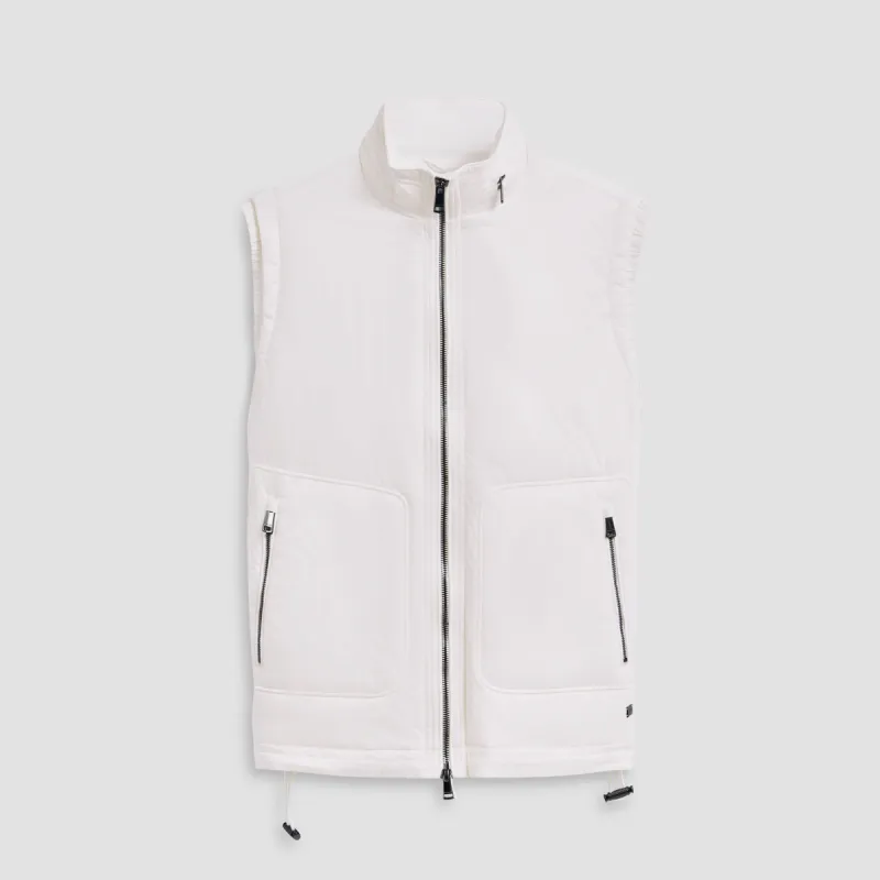 Performance Vest with Stow-Away Hood sold by Bugatchi