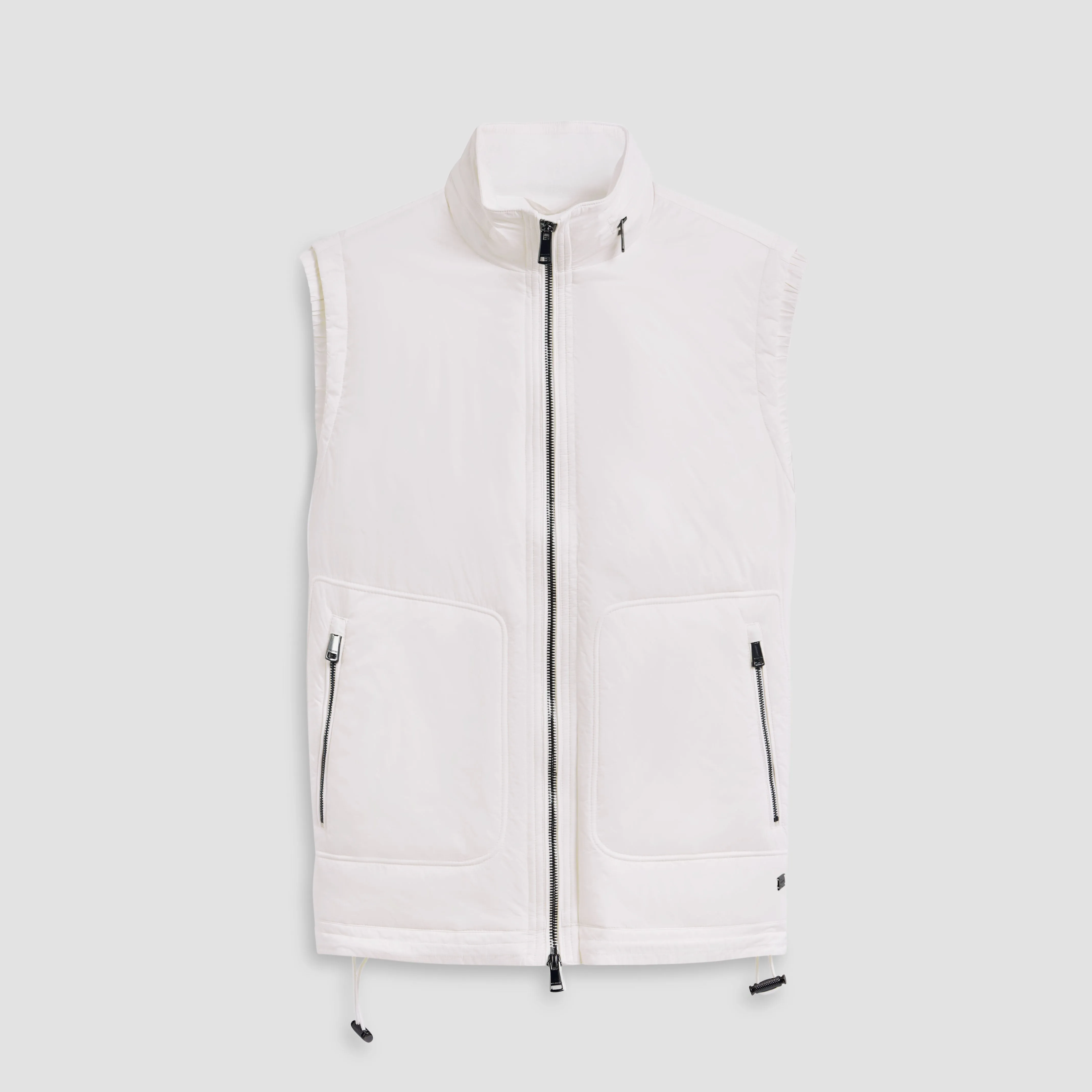 Performance Vest with Stow-Away Hood sold by Bugatchi