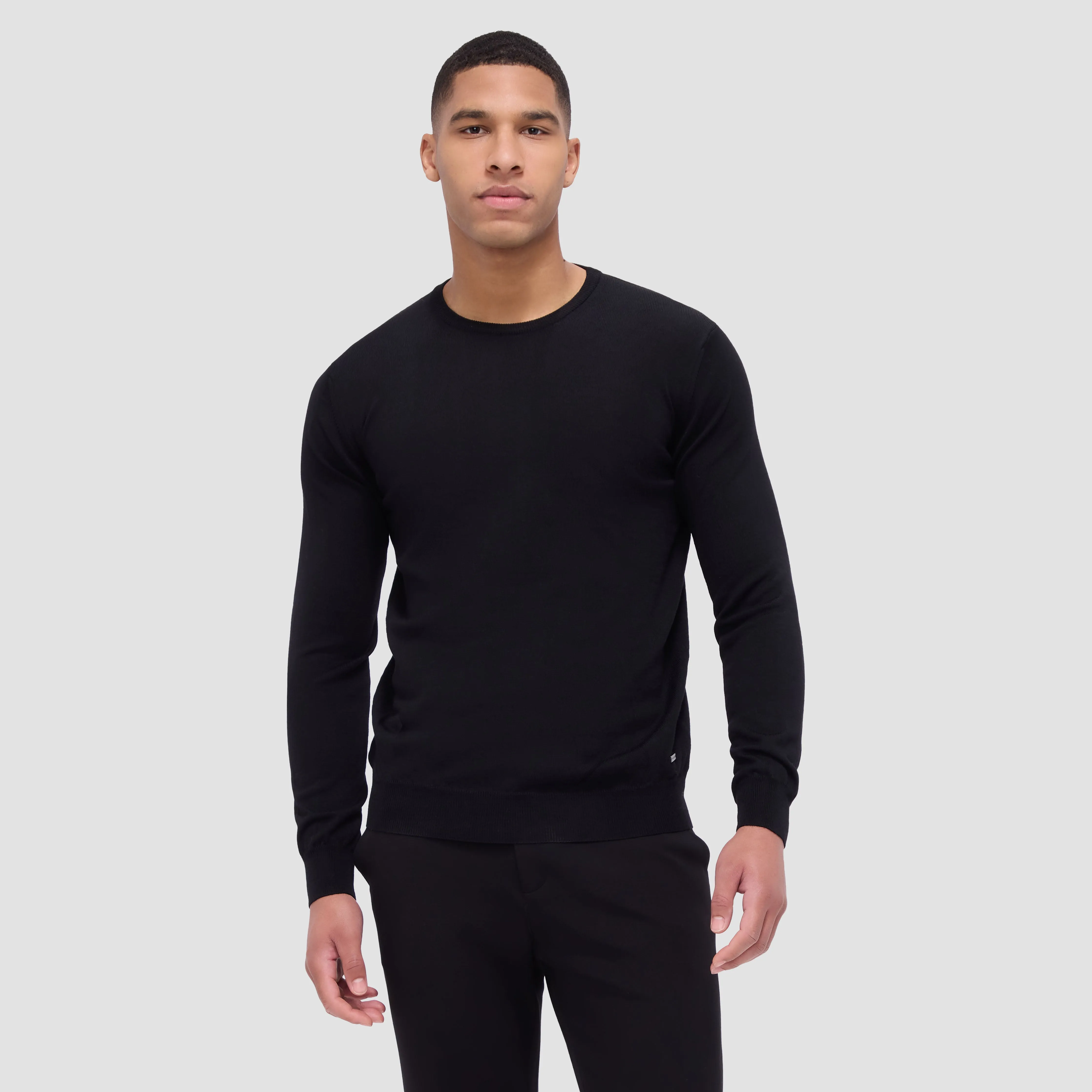 Scott Crew Neck Super Merino Sweater sold by Bugatchi product image thumbnail 2