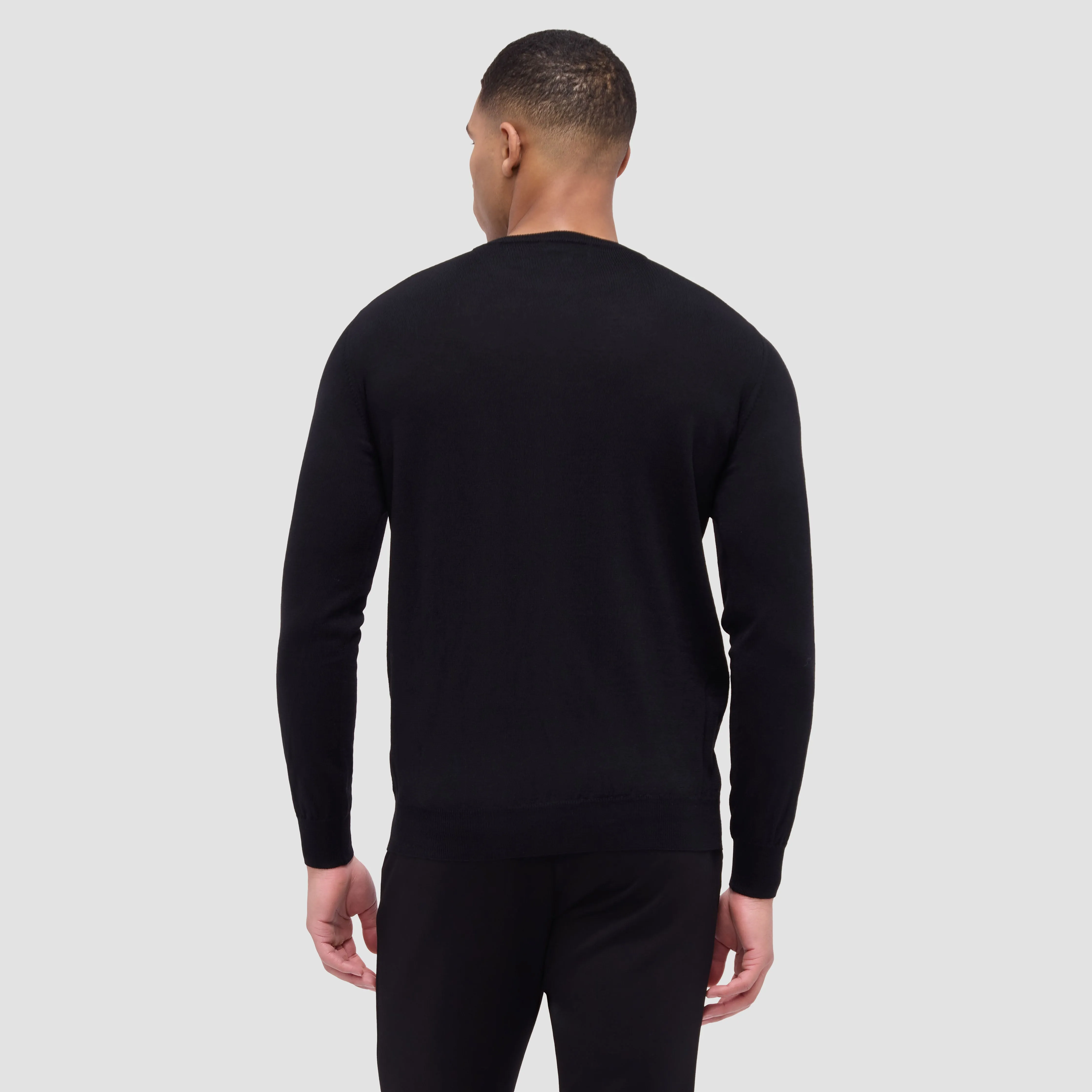 Scott Crew Neck Super Merino Sweater sold by Bugatchi product image thumbnail 4