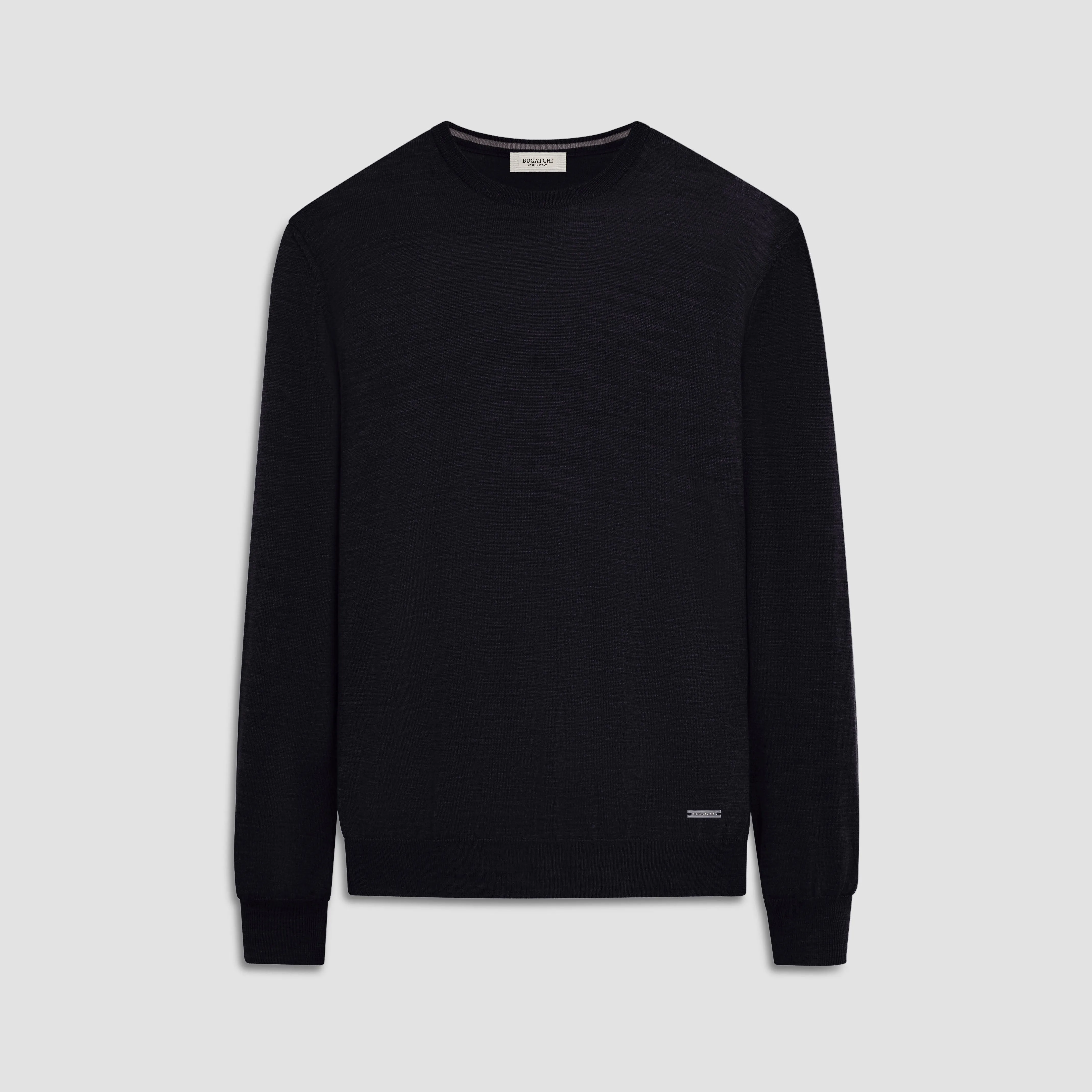 Scott Crew Neck Super Merino Sweater sold by Bugatchi