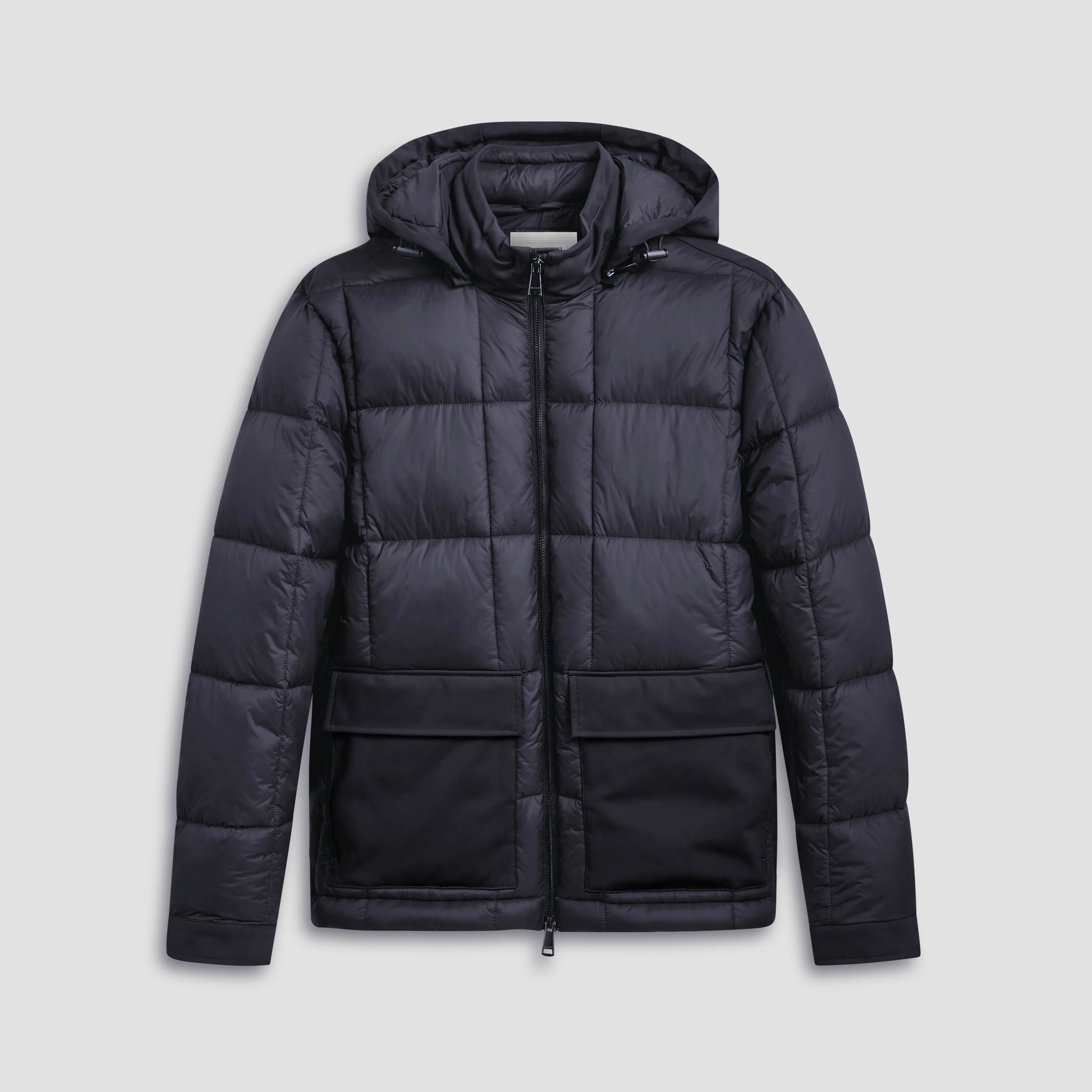 Quilted Anorak Jacket With Detachable Hood sold by Bugatchi