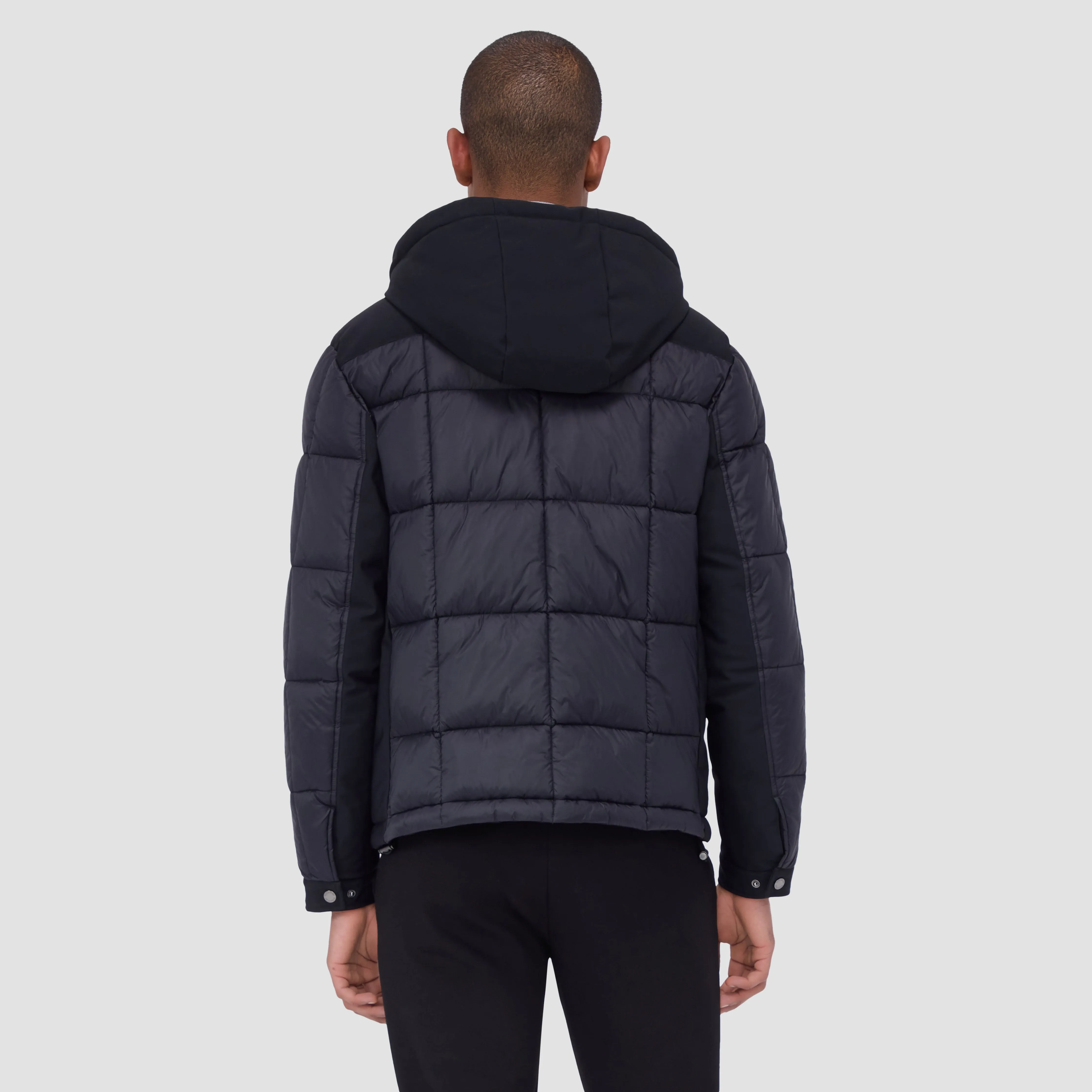 Quilted Anorak Jacket With Detachable Hood sold by Bugatchi product image thumbnail 4