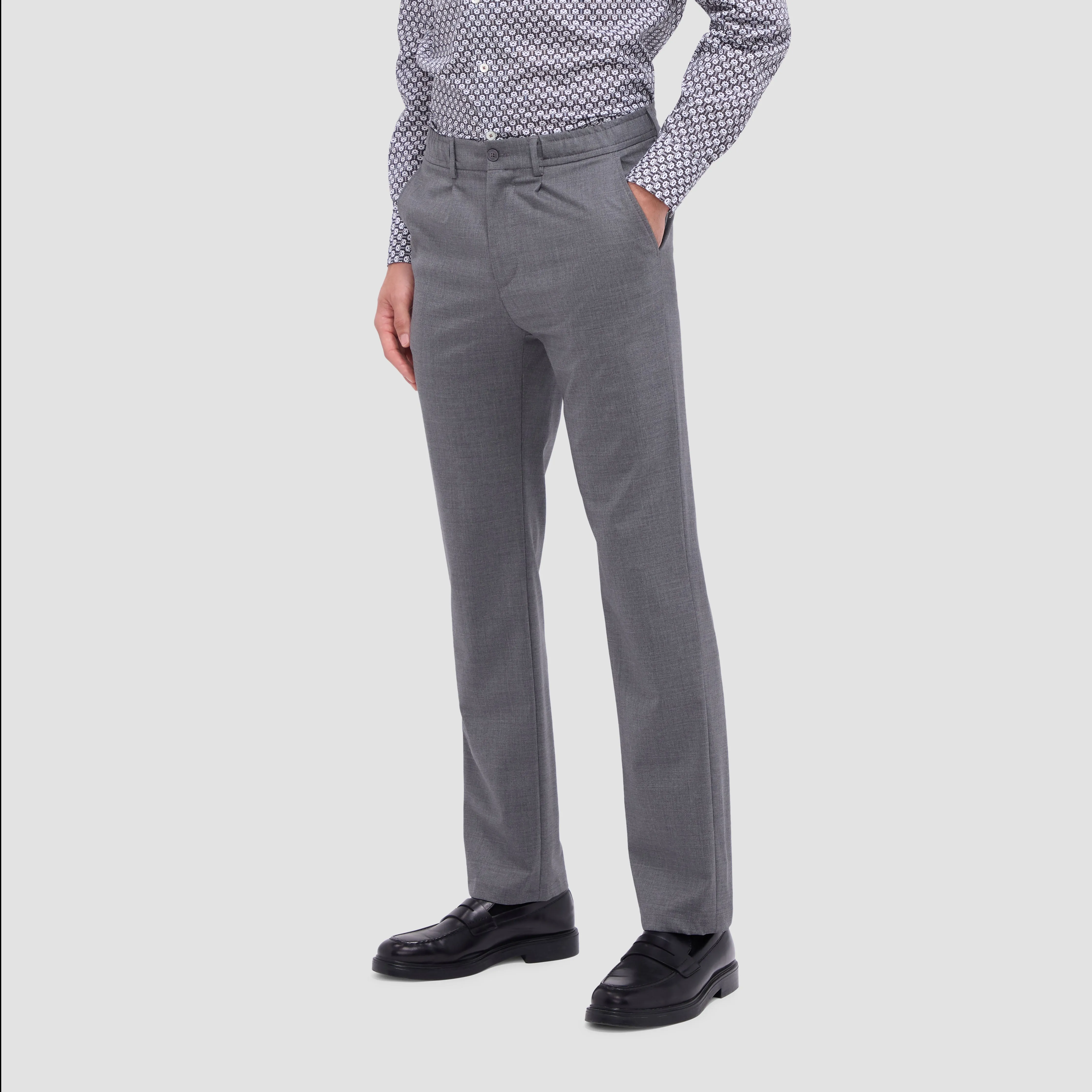 Stretch Wool Travel Dress Pants sold by Bugatchi product image thumbnail 2