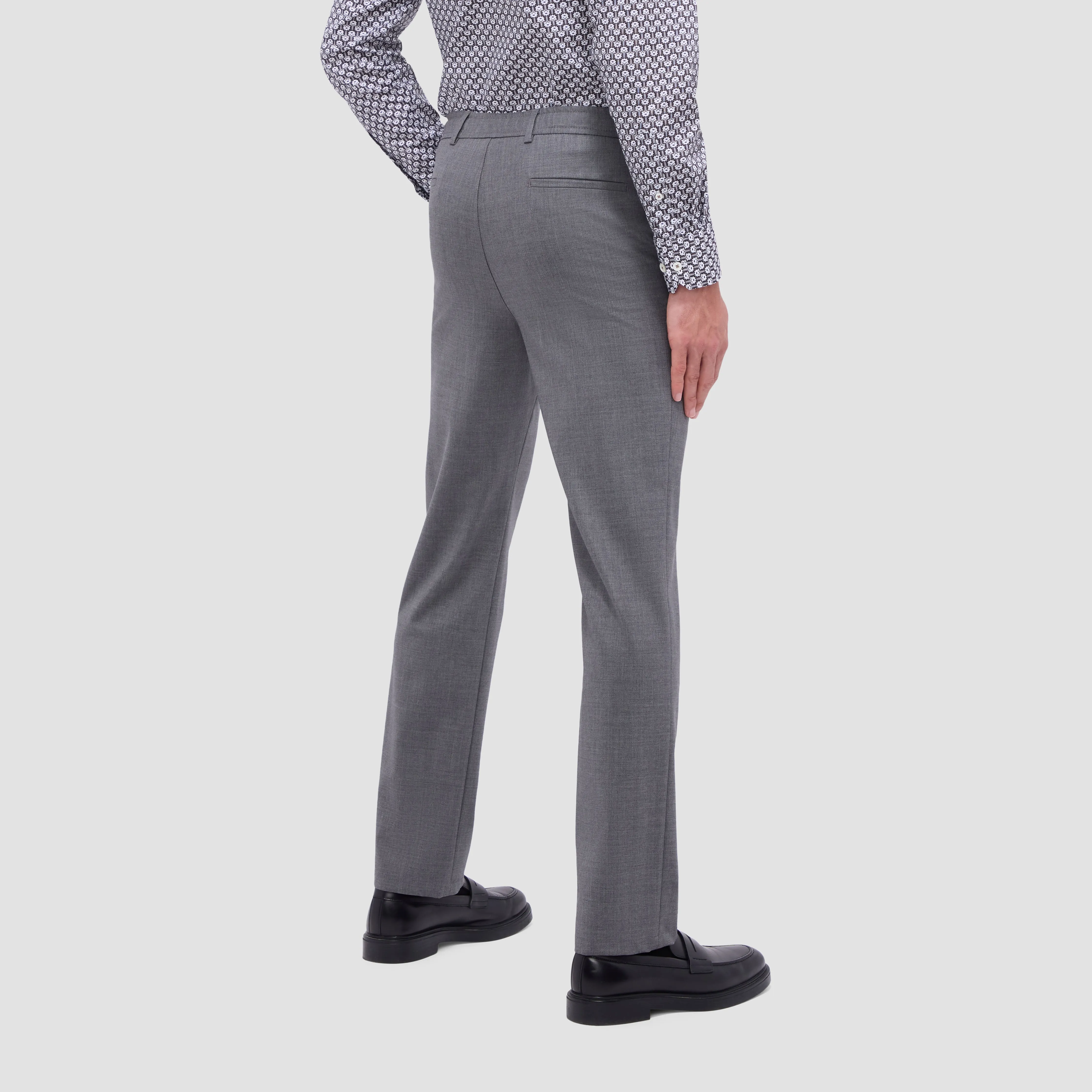Stretch Wool Travel Dress Pants sold by Bugatchi product image thumbnail 3