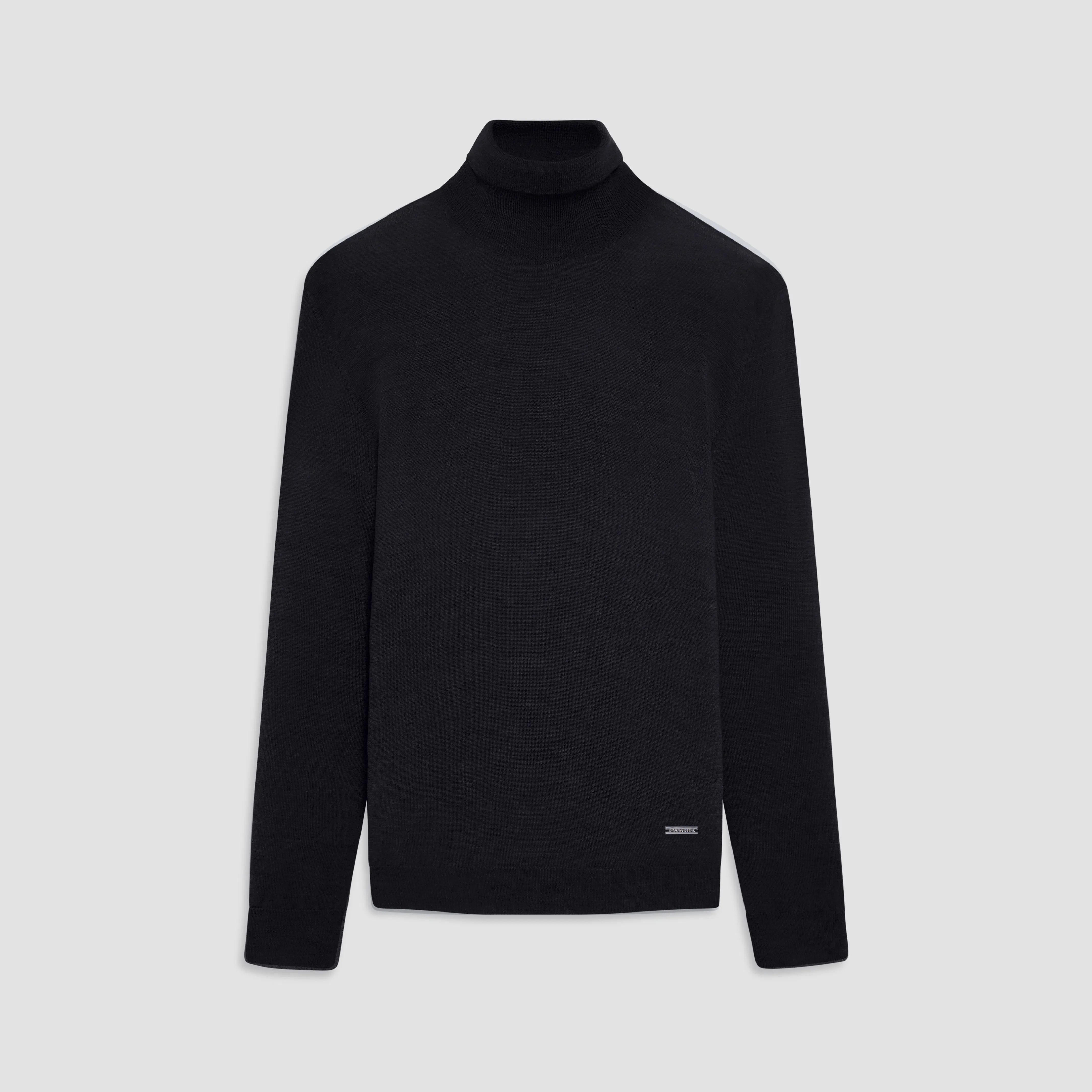Sawyer Turtleneck Super Merino Sweater sold by Bugatchi