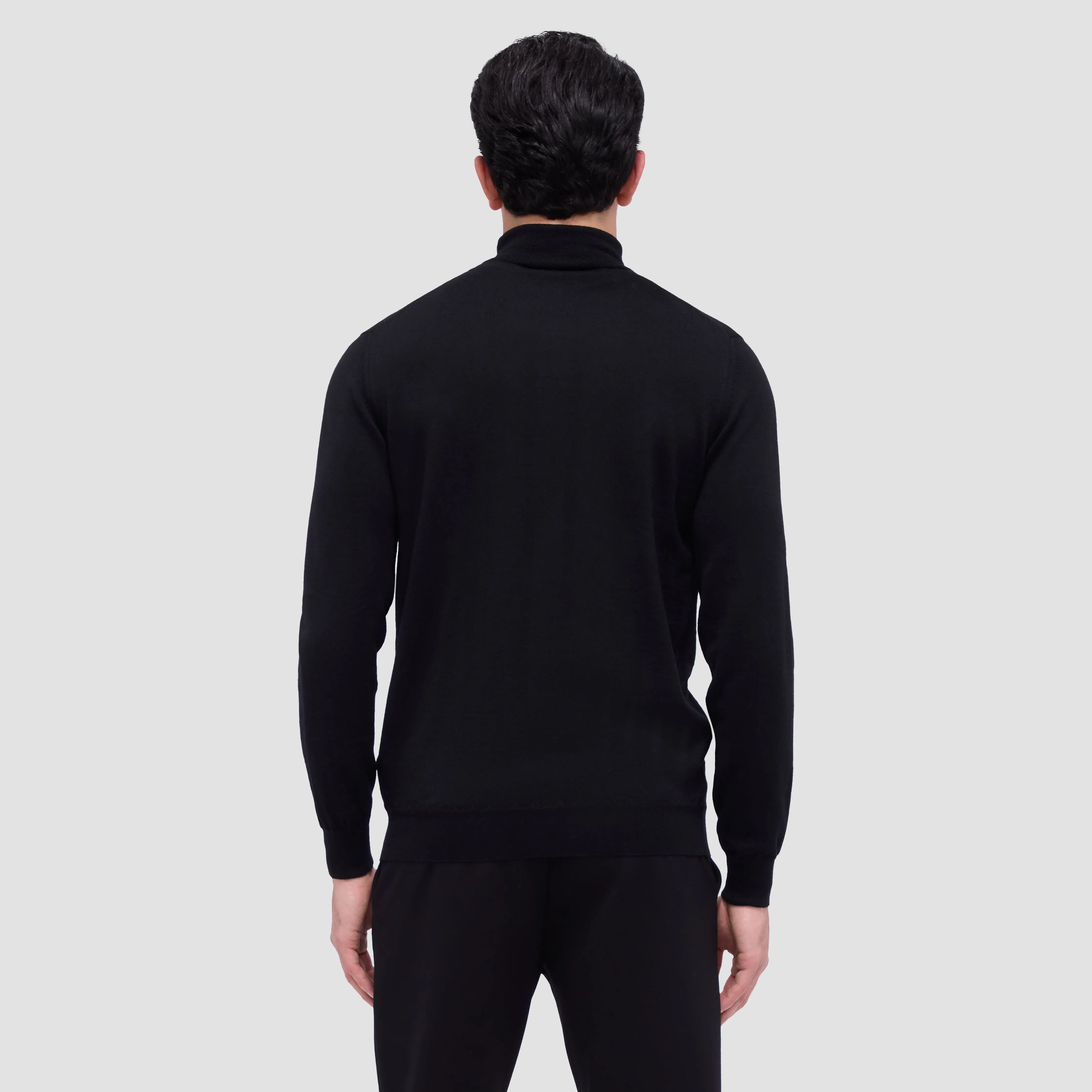 Sawyer Turtleneck Super Merino Sweater sold by Bugatchi product image thumbnail 4
