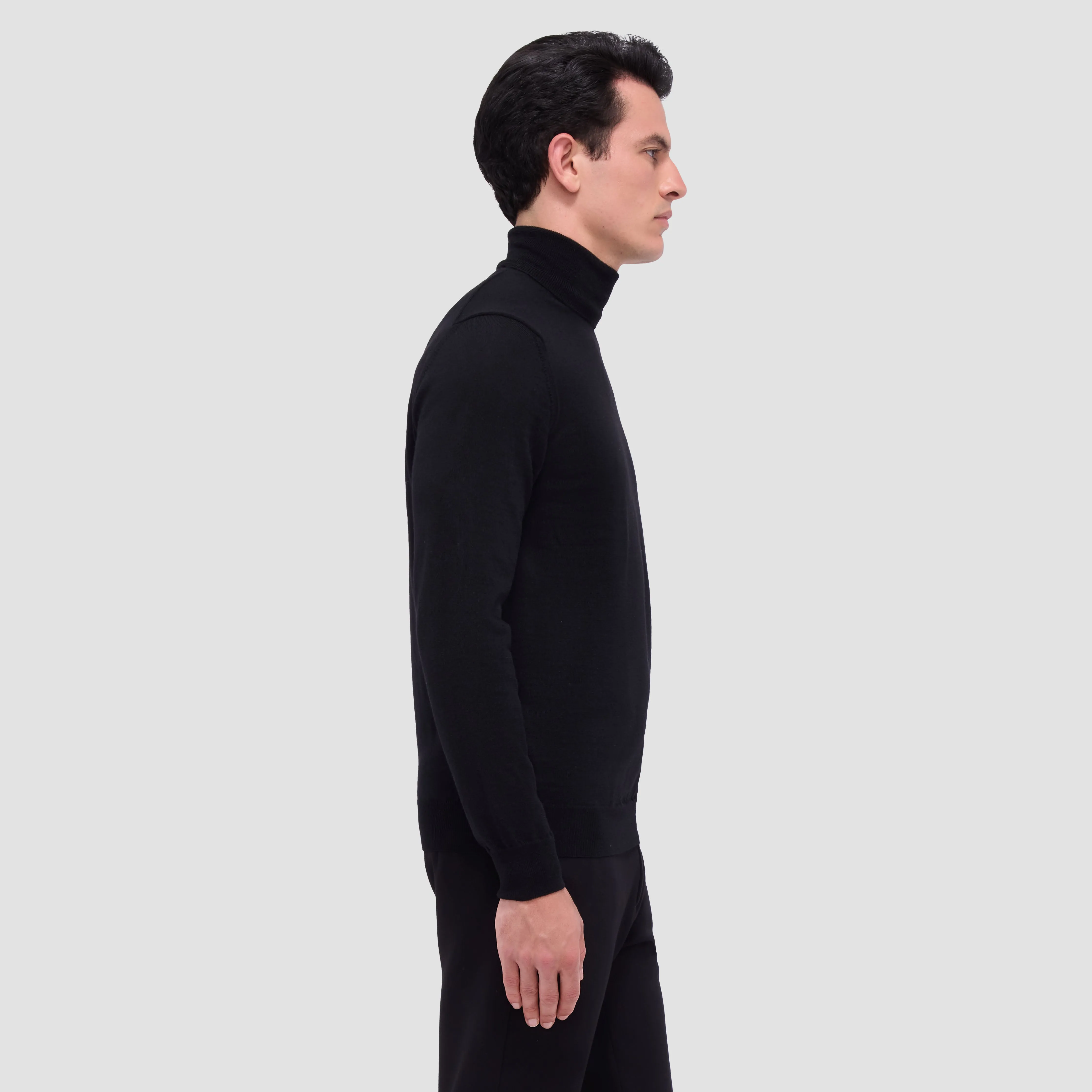 Sawyer Turtleneck Super Merino Sweater sold by Bugatchi product image thumbnail 3