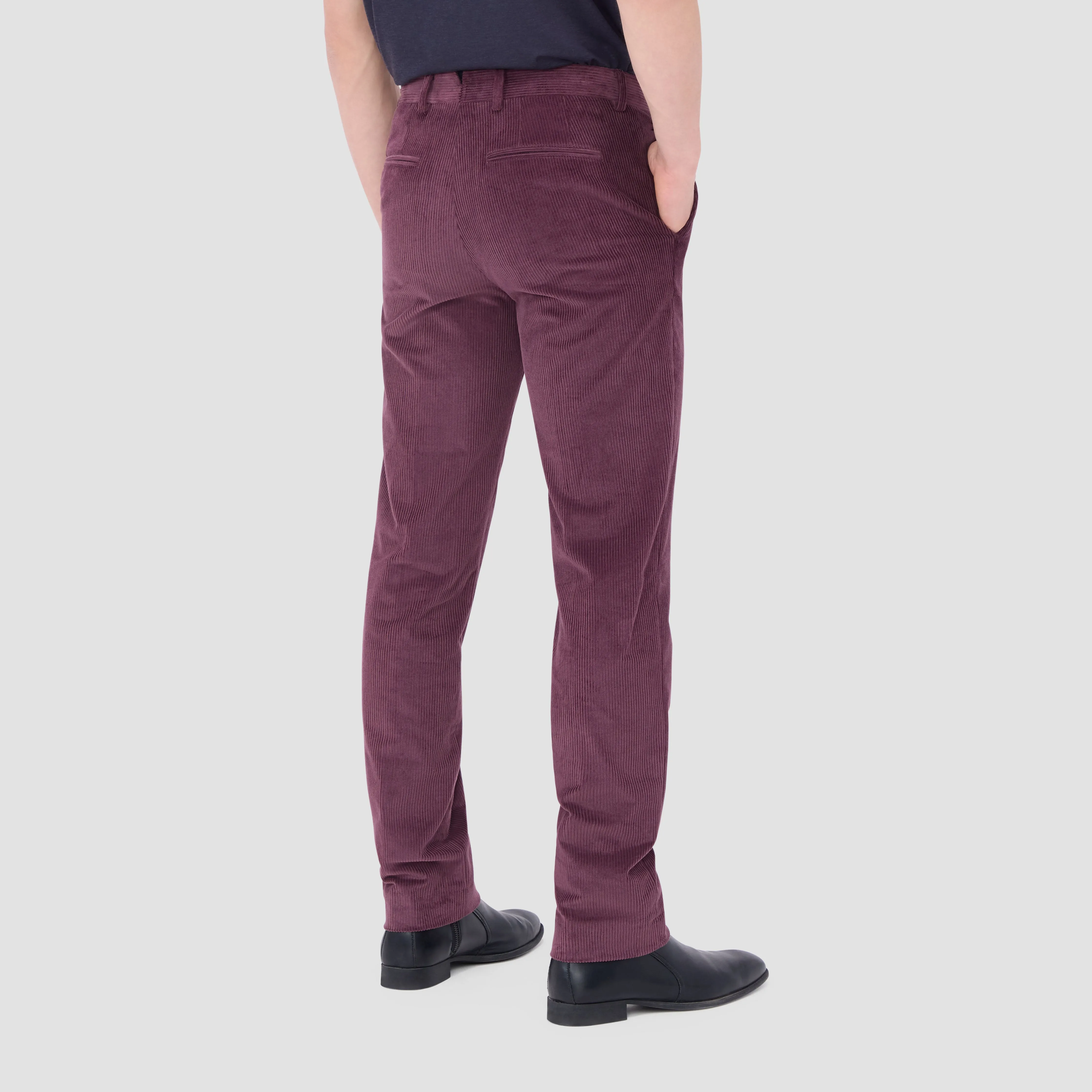 Comfort Stretch Corduroy Dress Pants sold by Bugatchi product image thumbnail 3