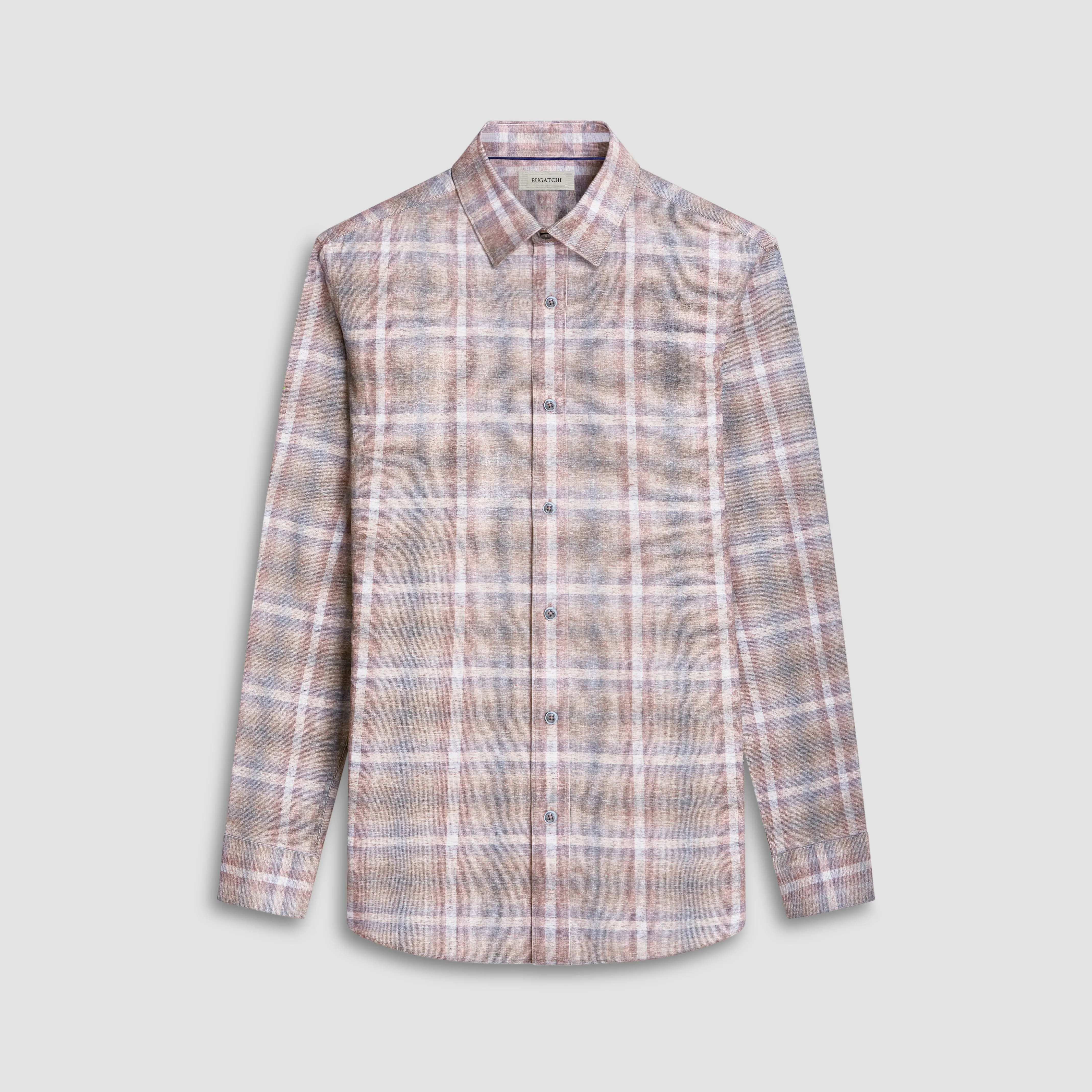 Karl Checkered Shirt sold by Bugatchi