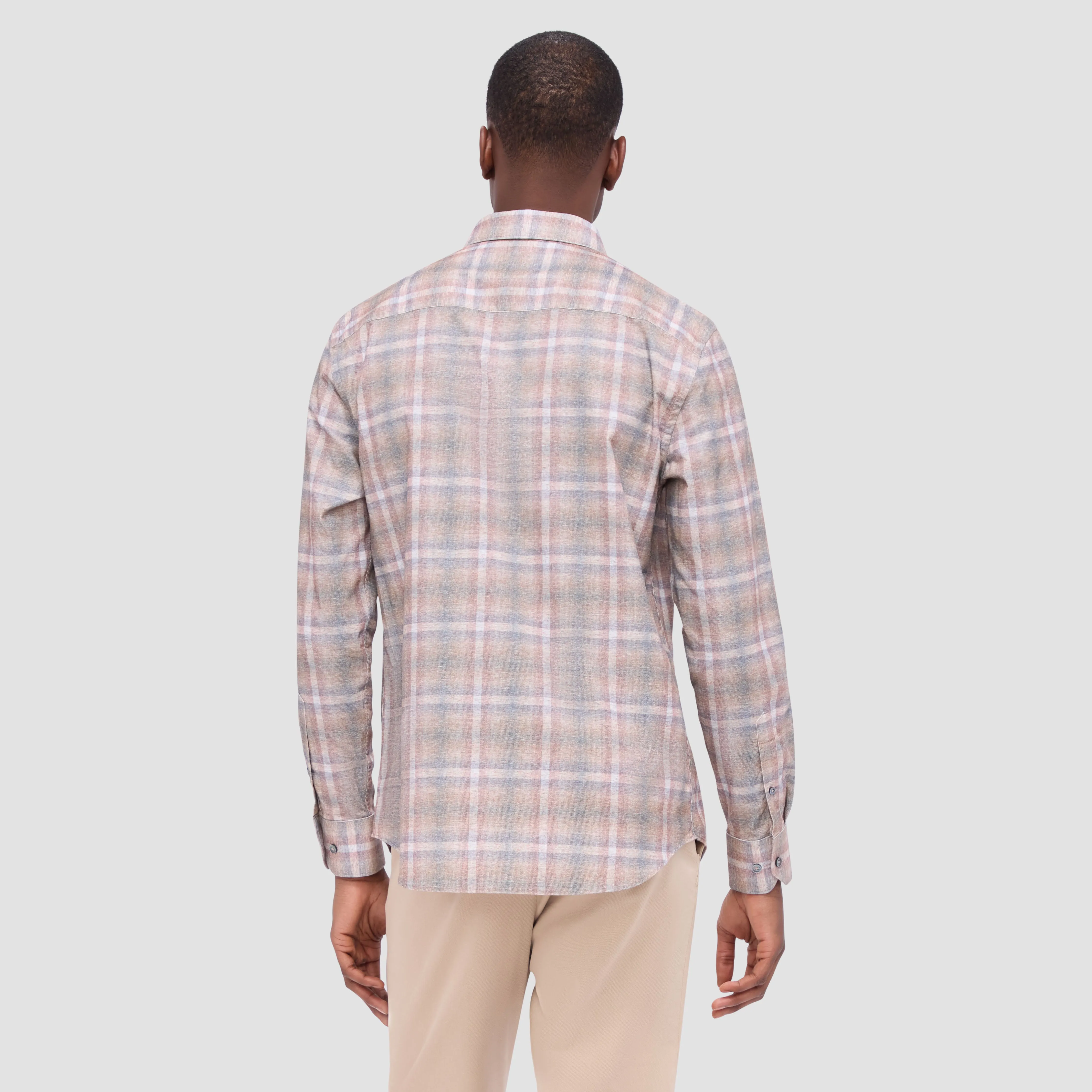 Karl Checkered Shirt sold by Bugatchi product image thumbnail 4