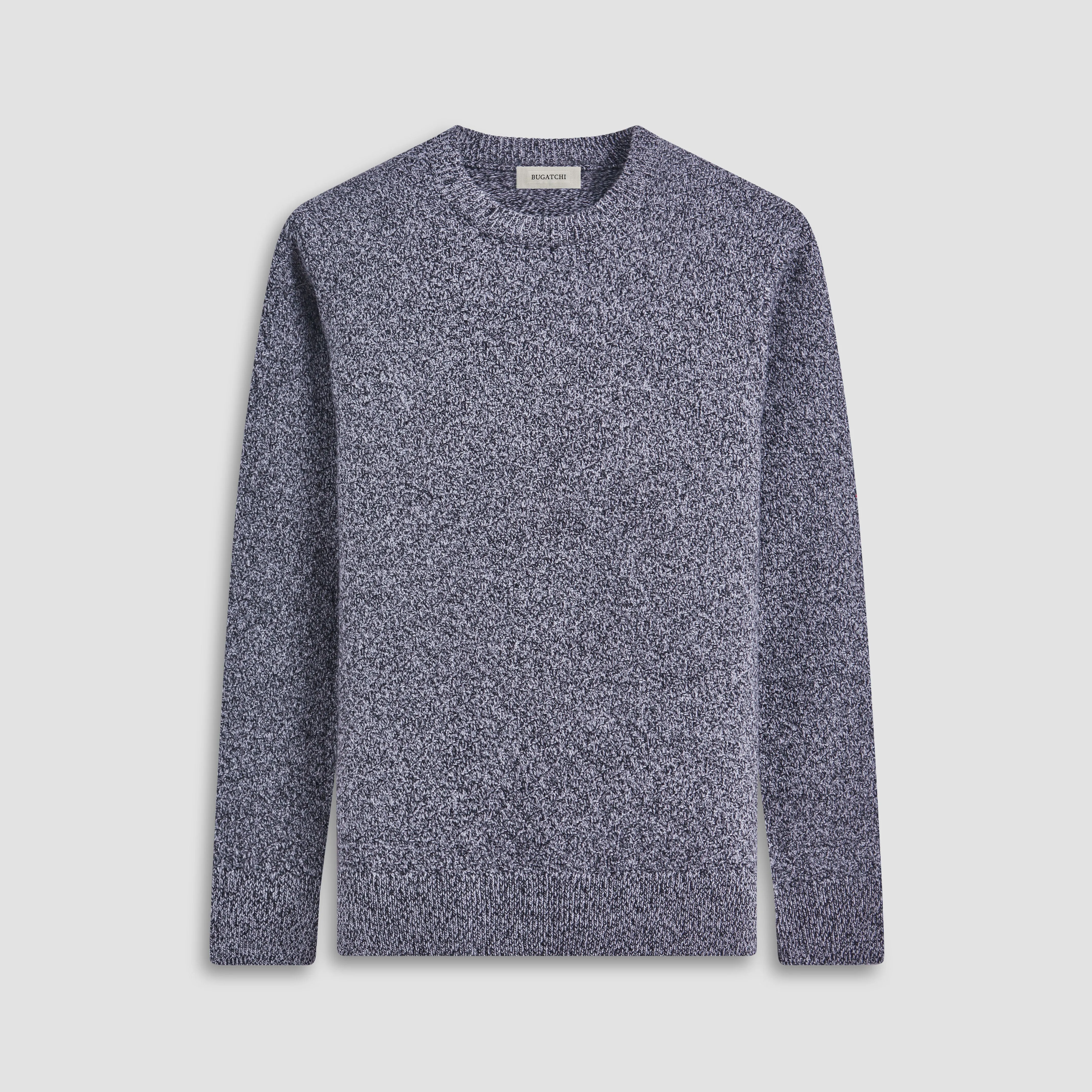 Heathered Crew Neck Sweater sold by Bugatchi