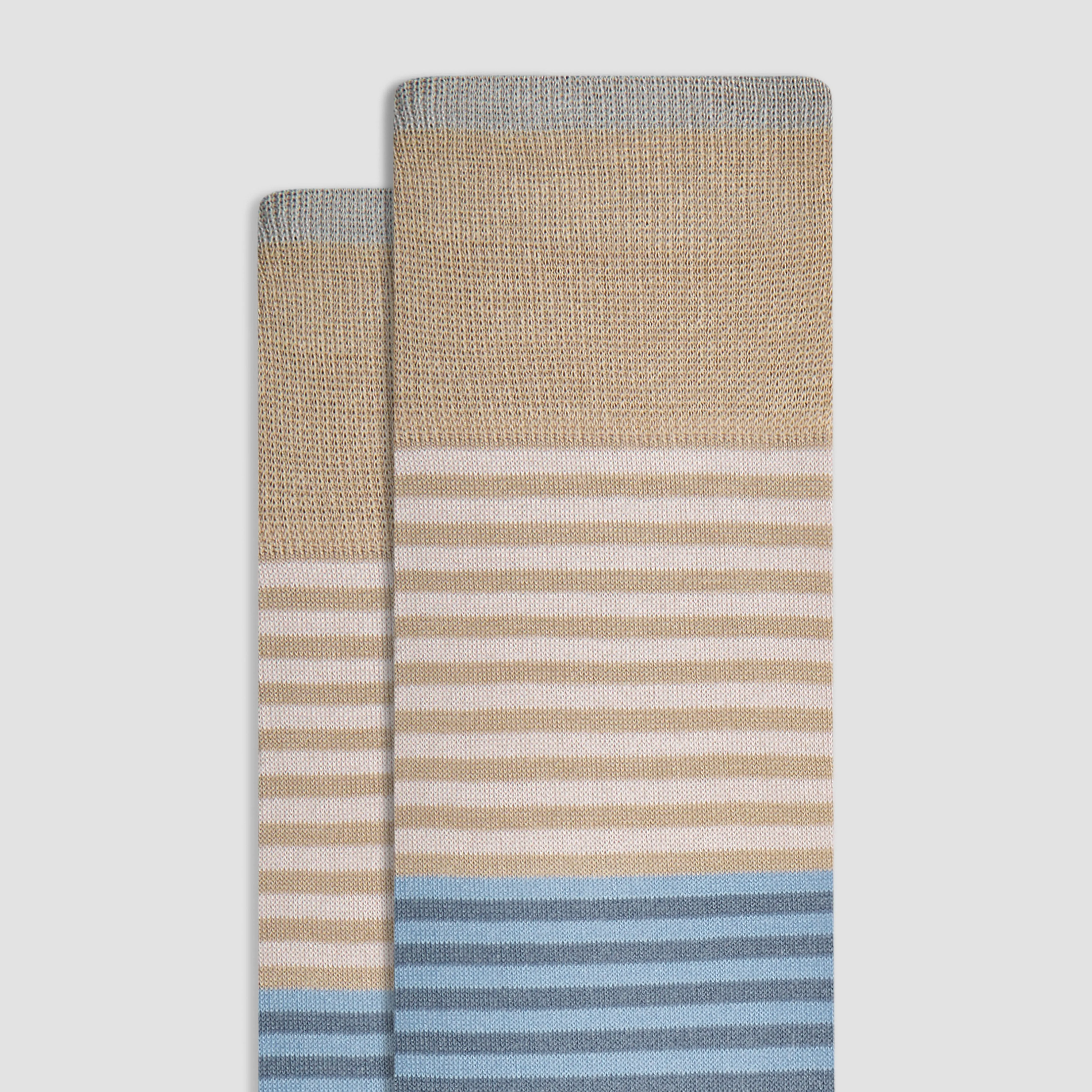 Striped Mid-Calf Socks sold by Bugatchi product image thumbnail 2
