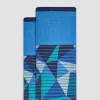Abstract Mid-Calf Socks sold by Bugatchi