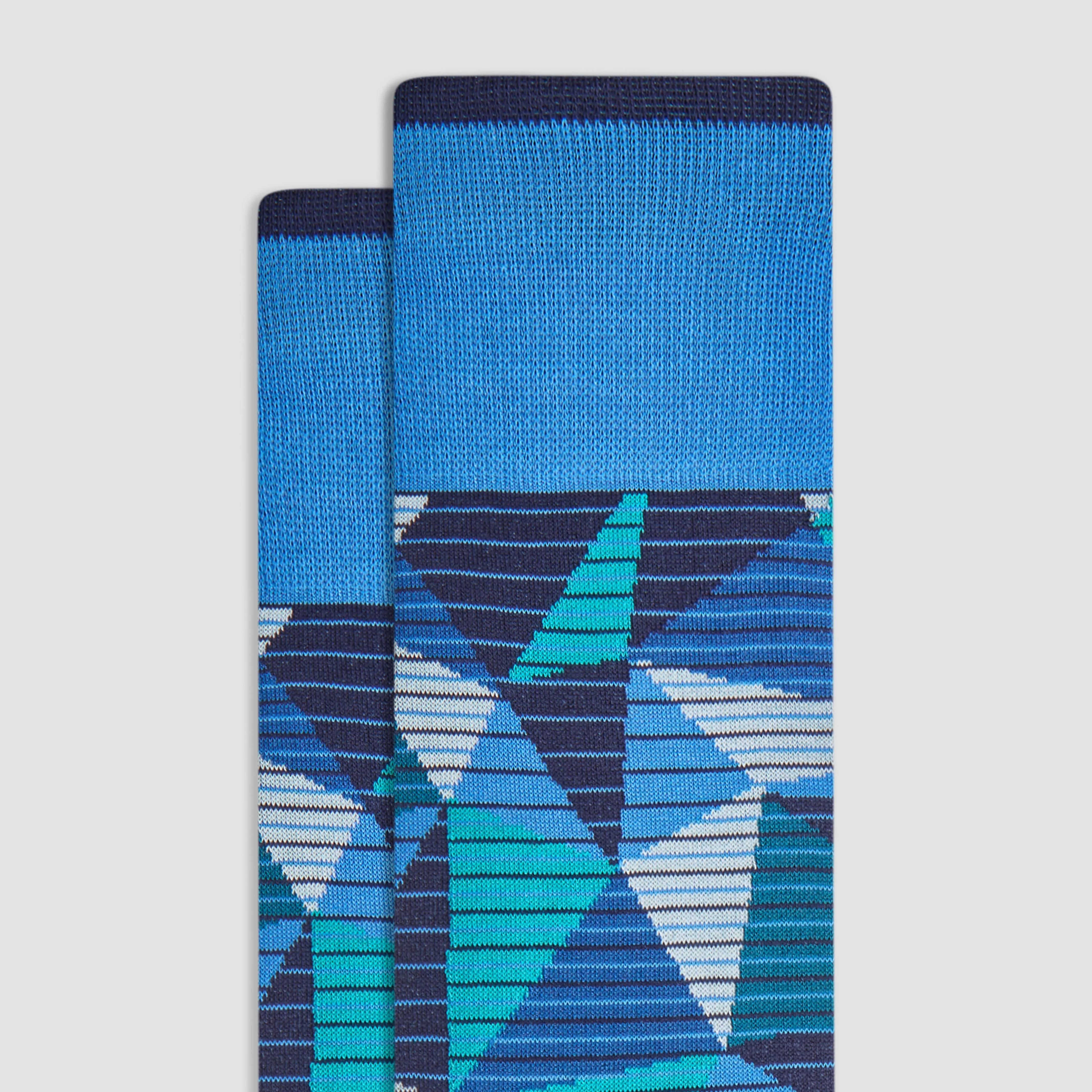 Abstract Mid-Calf Socks sold by Bugatchi product image thumbnail 2
