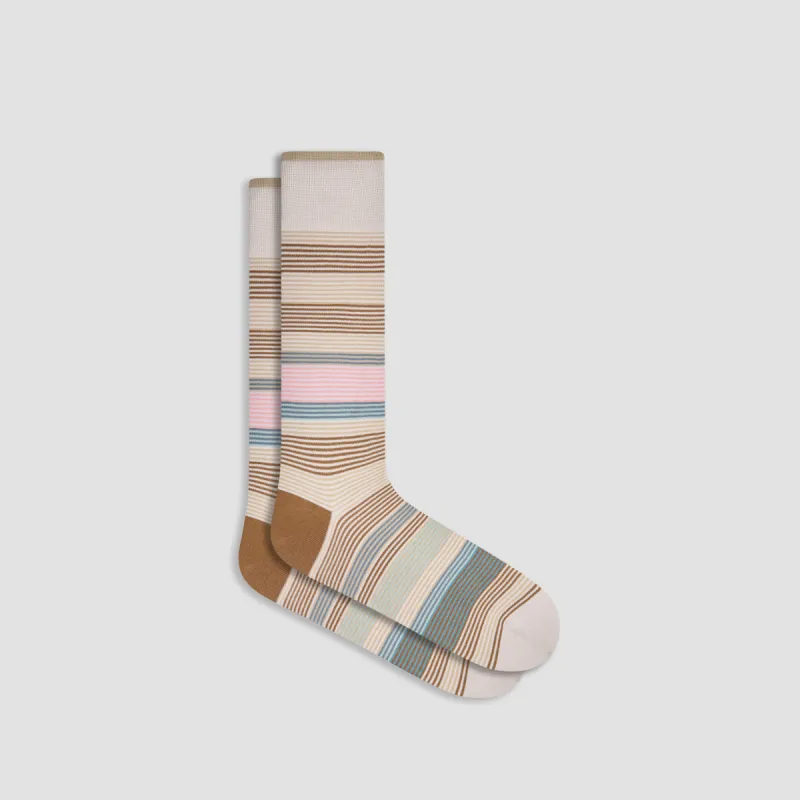 Striped Mid-Calf Socks sold by Bugatchi
