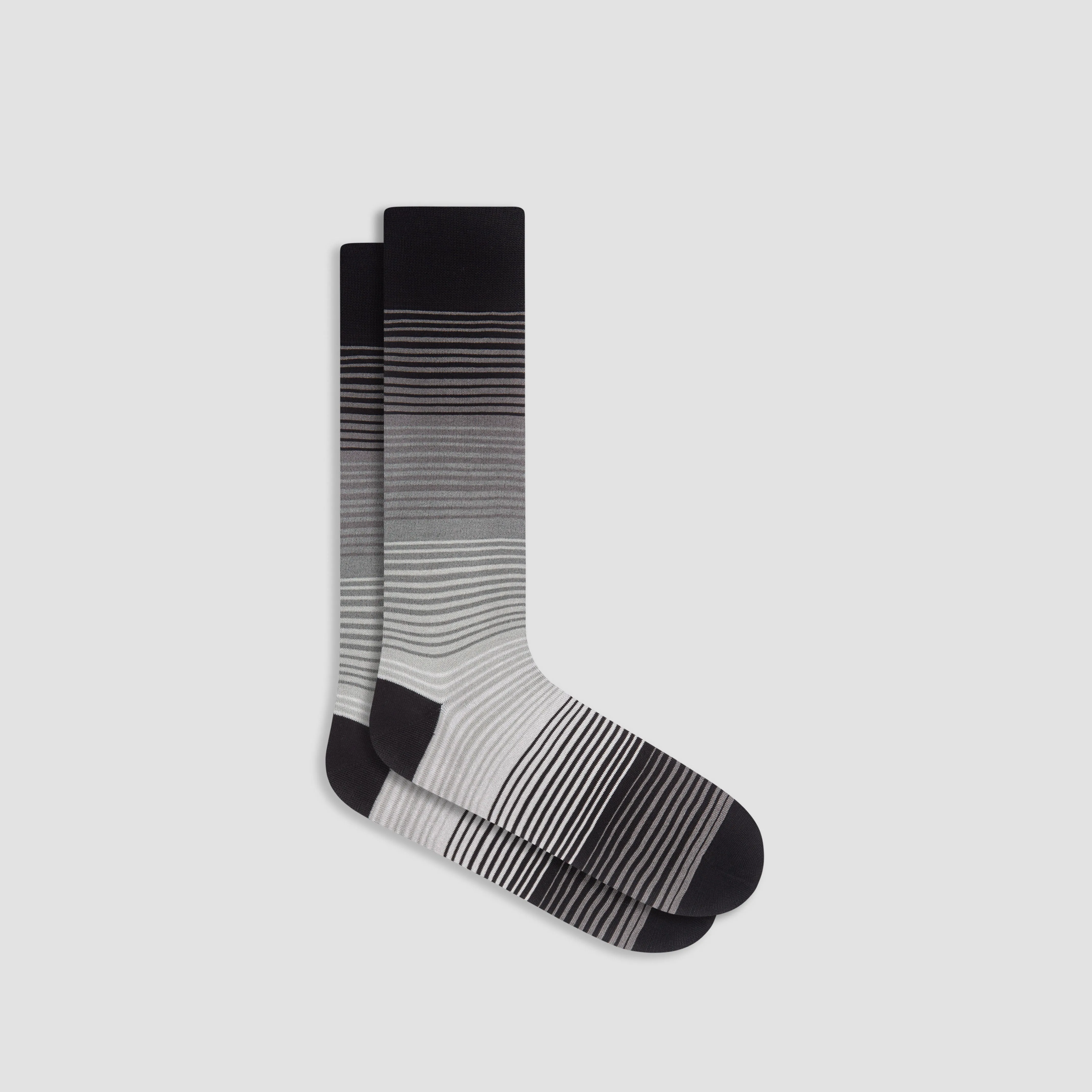 Striped Mid-Calf Socks sold by Bugatchi
