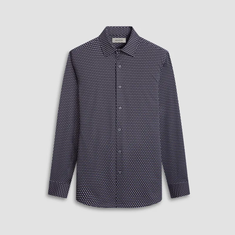 James Geometric OoohCotton Shirt sold by Bugatchi