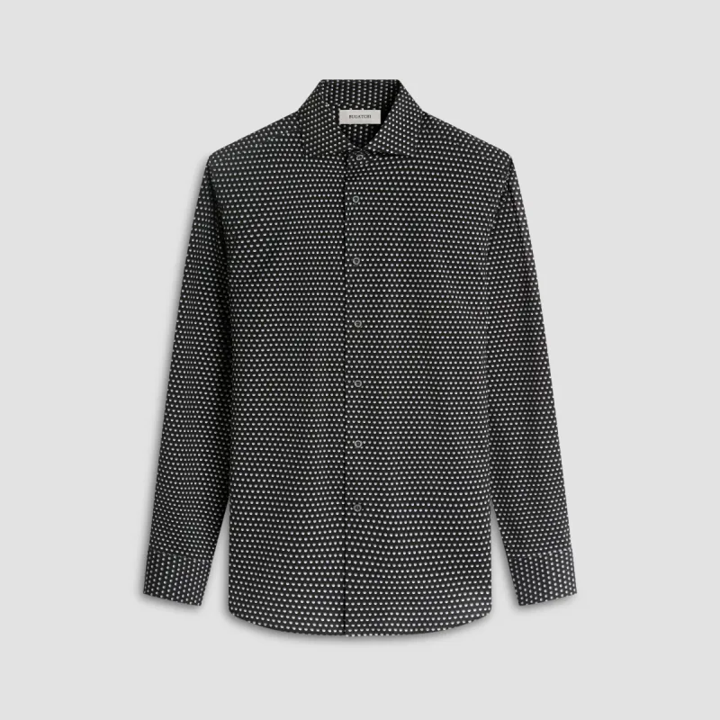 Devon Geometric OoohCotton Shirt sold by Bugatchi