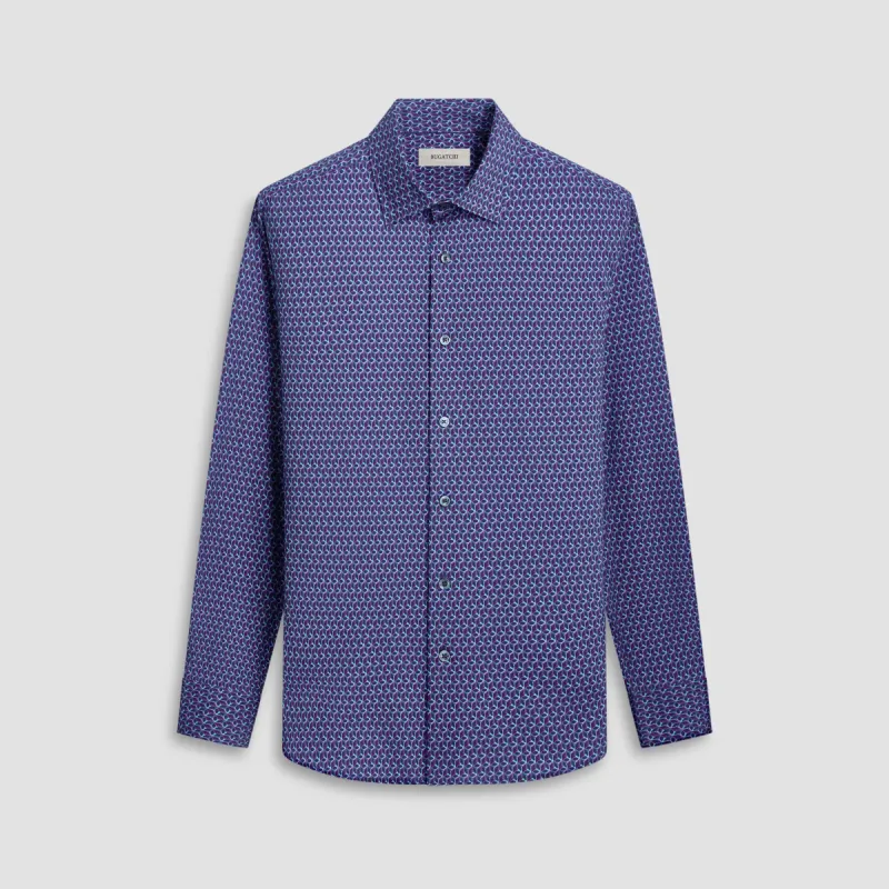 James Abstract OoohCotton Shirt sold by Bugatchi