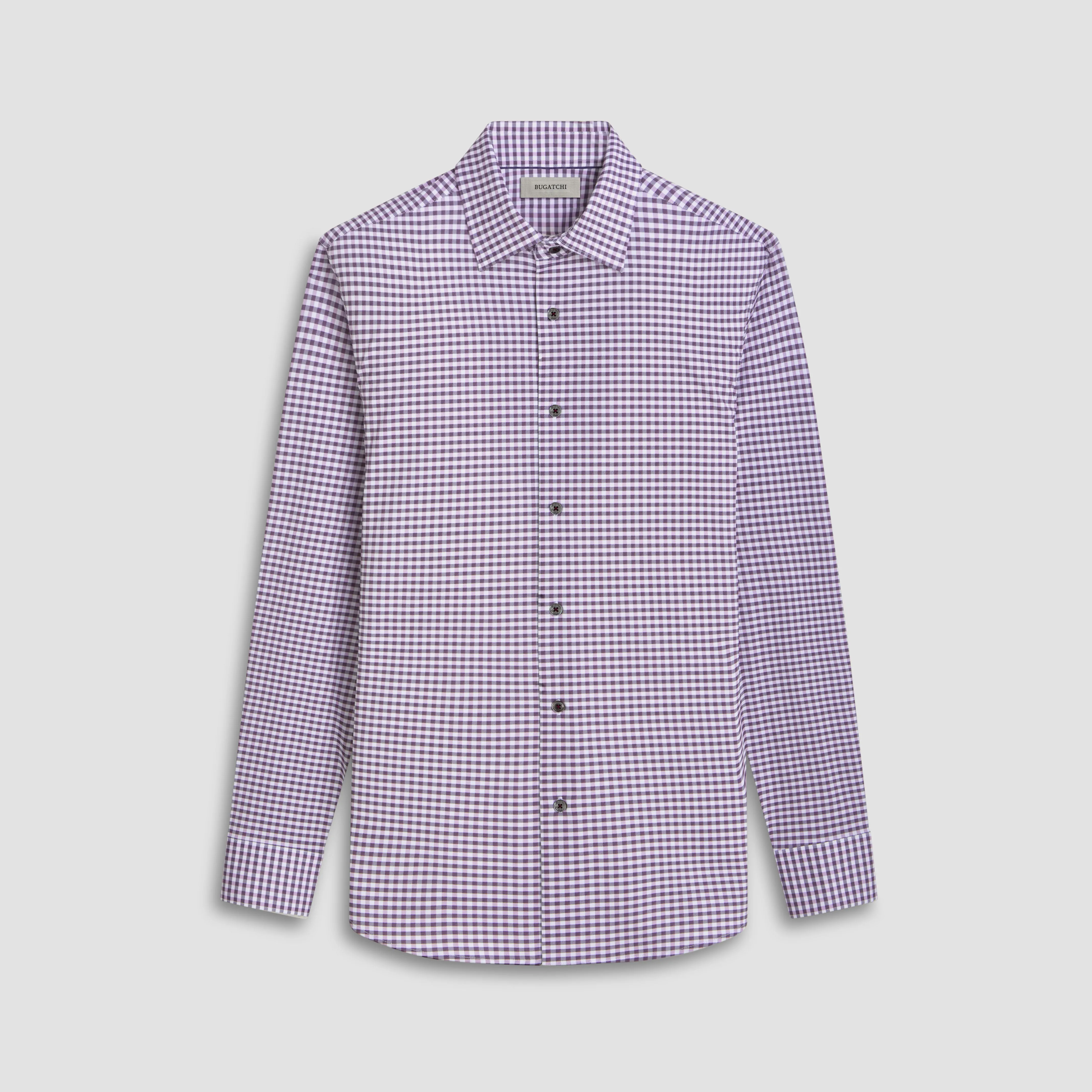 James Gingham OoohCotton Shirt sold by Bugatchi product image thumbnail 2