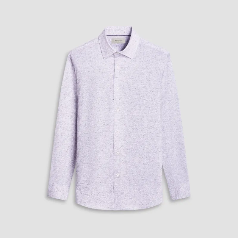 James Heathered OoohCotton Shirt sold by Bugatchi