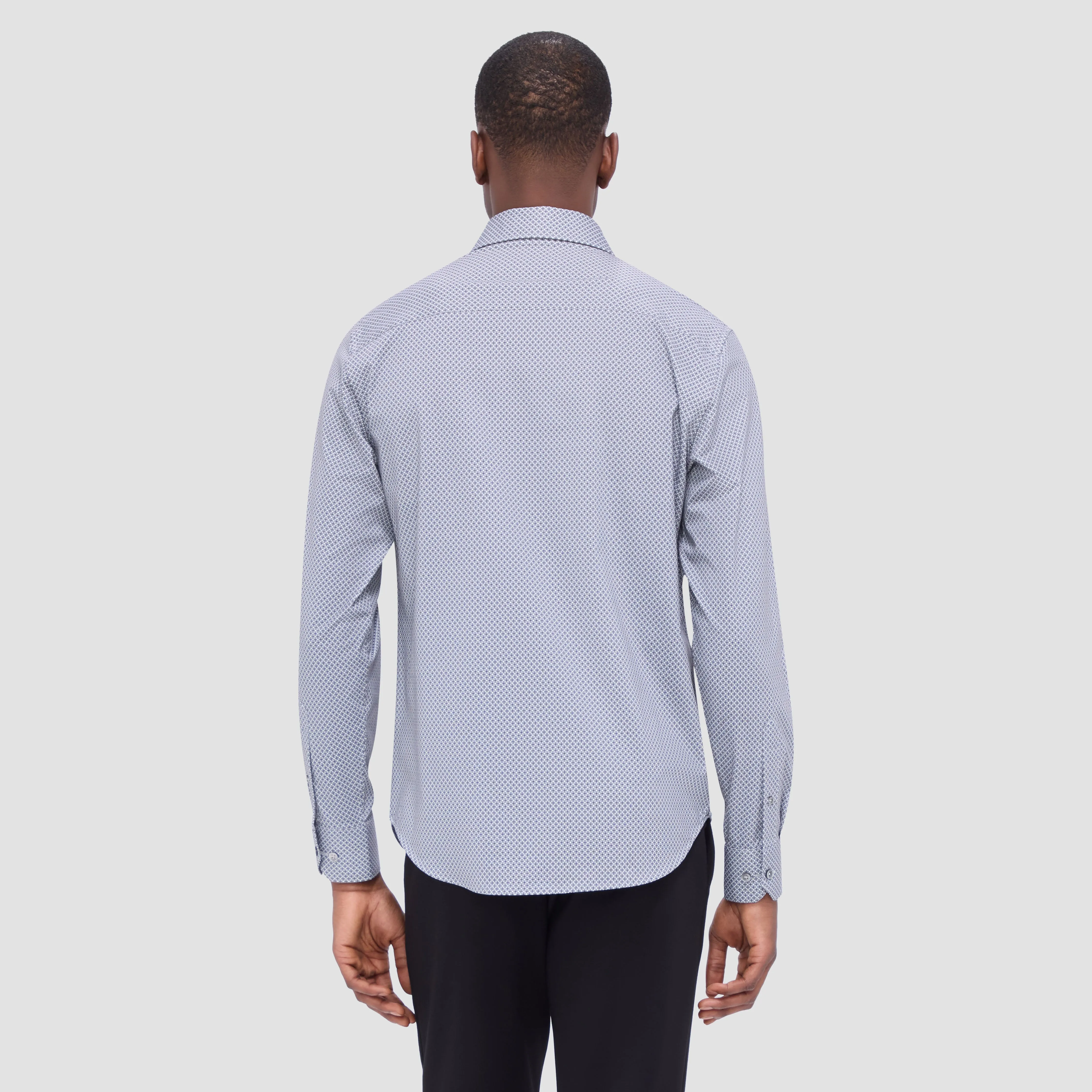 James Geometric OoohCotton Shirt sold by Bugatchi product image thumbnail 4