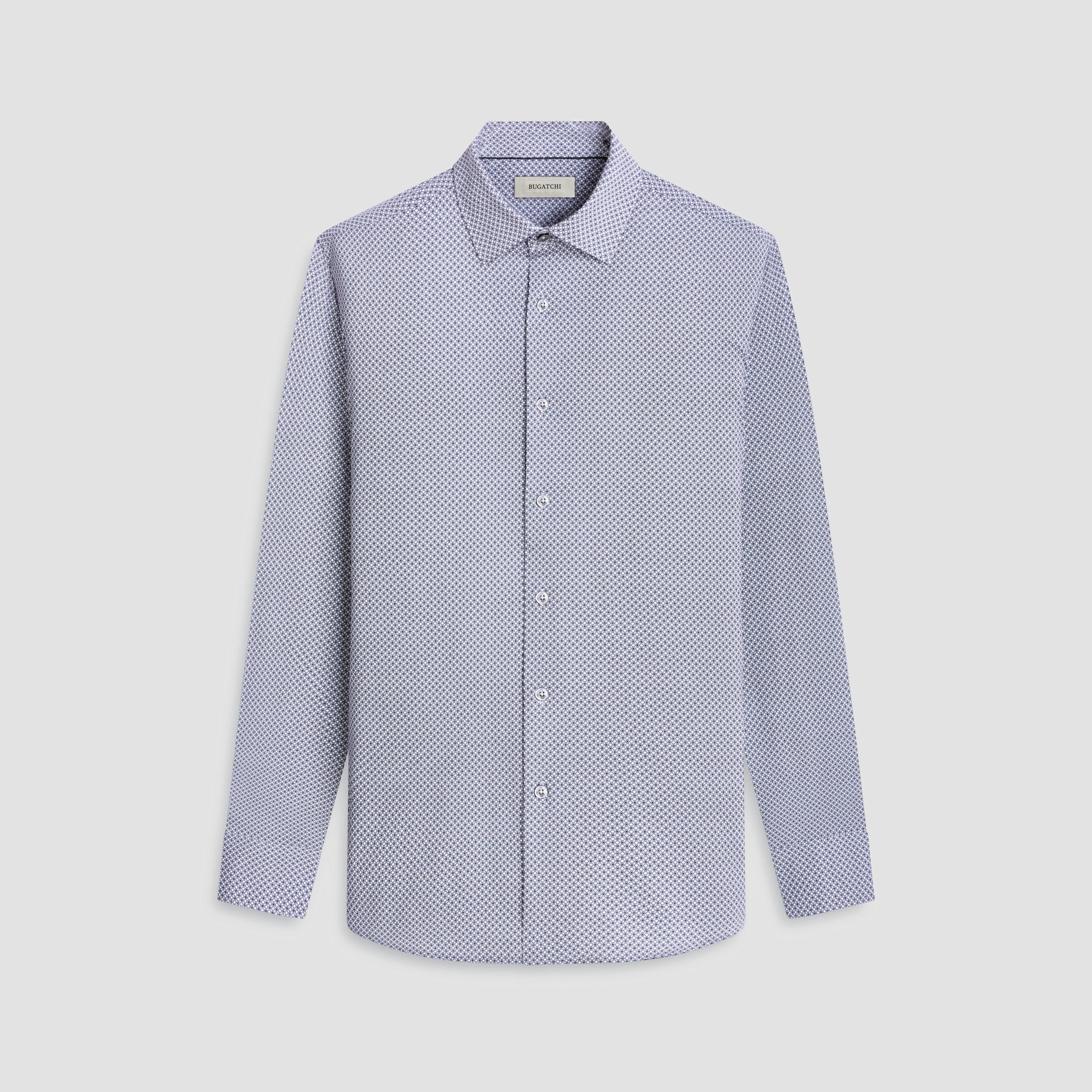 James Geometric OoohCotton Shirt sold by Bugatchi