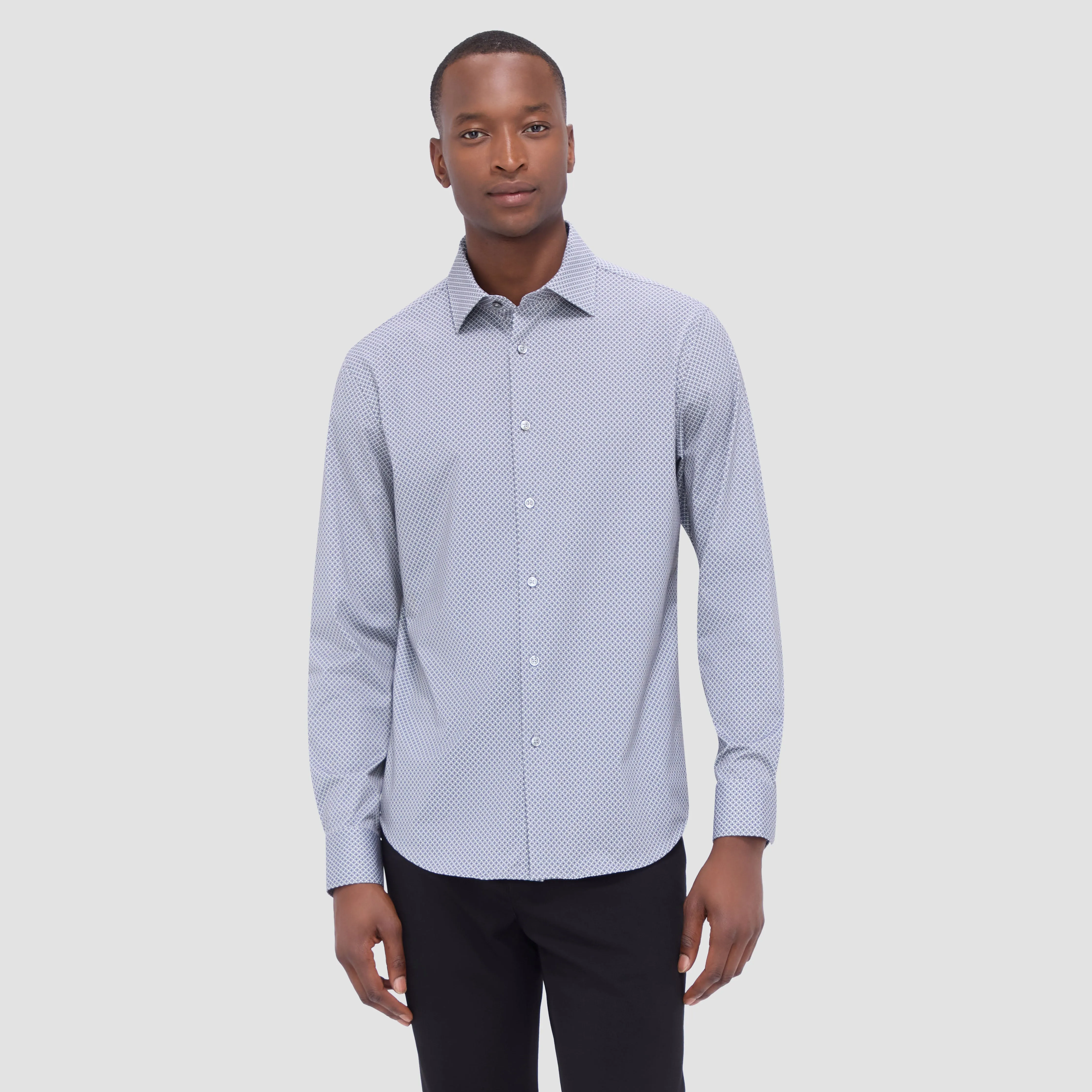 James Geometric OoohCotton Shirt sold by Bugatchi product image thumbnail 2