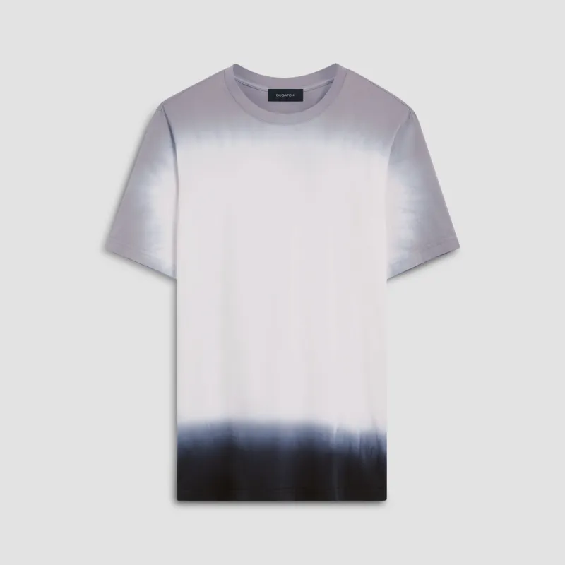 Gradient Print Crew Neck T-Shirt made by Bugatchi