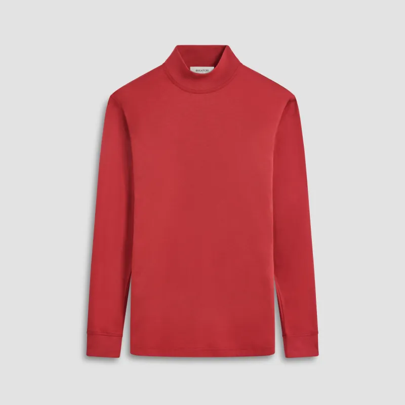 Solid Mock Neck Pullover sold by Bugatchi