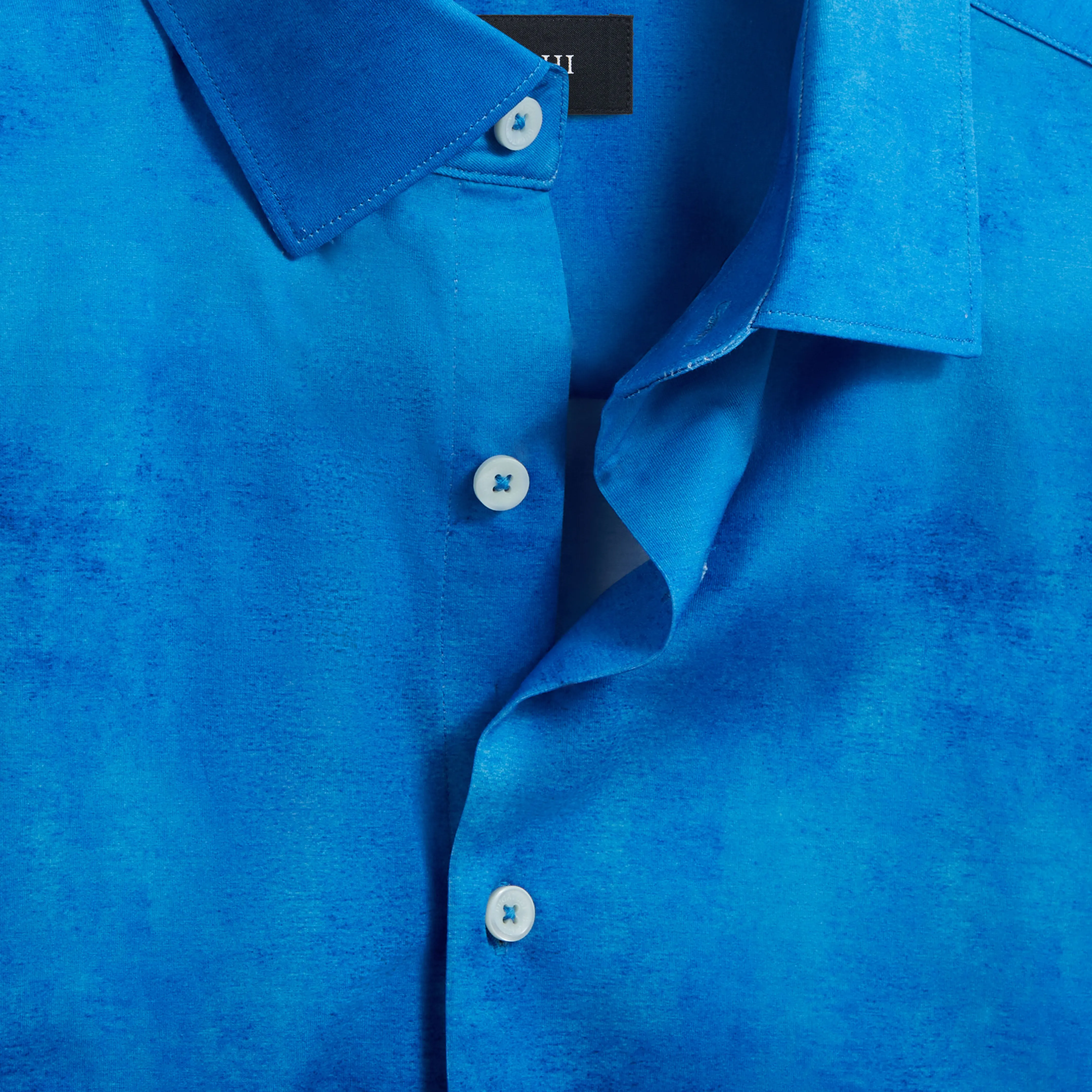 Miles Ombre OoohCotton Short Sleeve Shirt sold by Bugatchi product image thumbnail 2