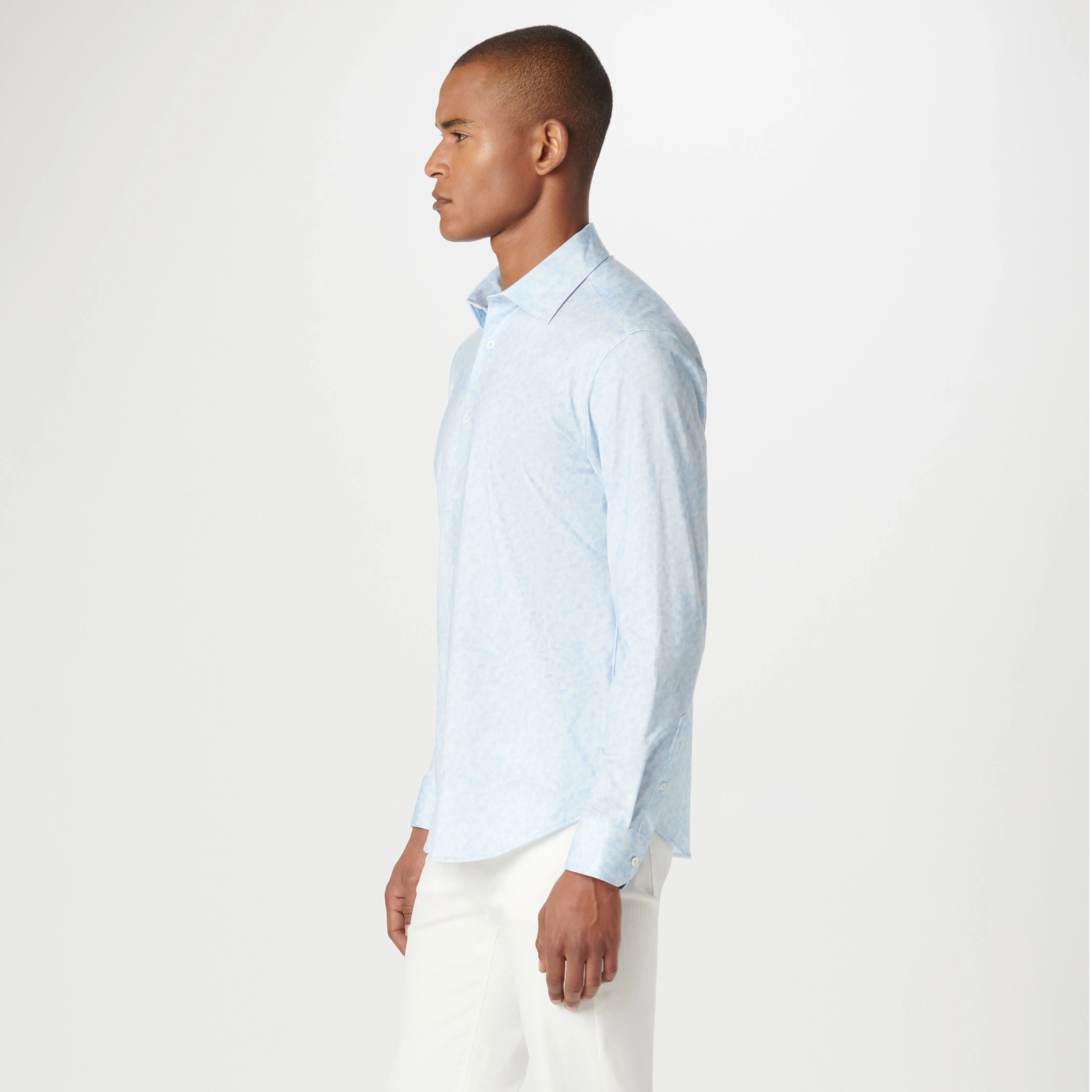 James Abstract OoohCotton Shirt sold by Bugatchi product image thumbnail 3