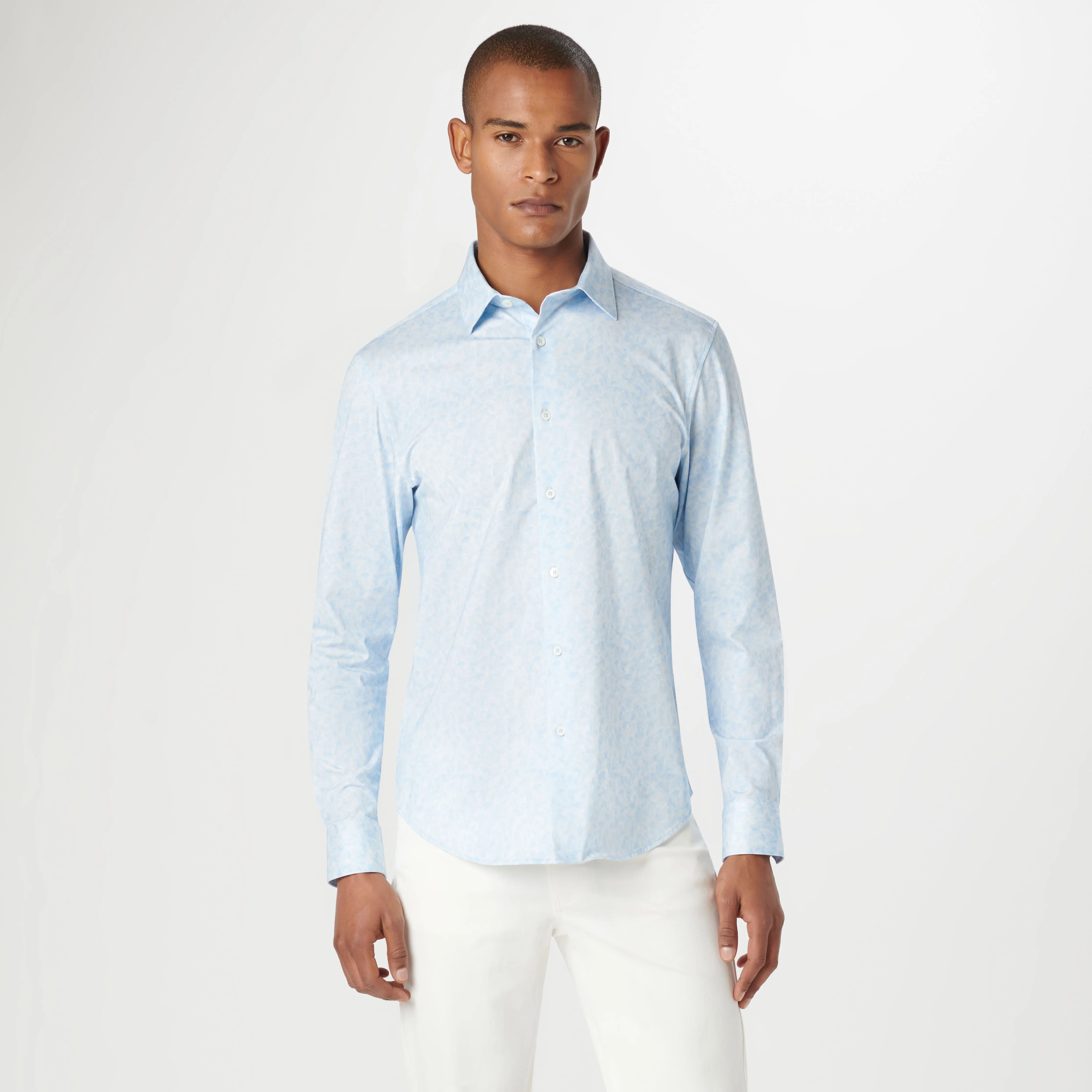 James Abstract OoohCotton Shirt sold by Bugatchi product image thumbnail 2