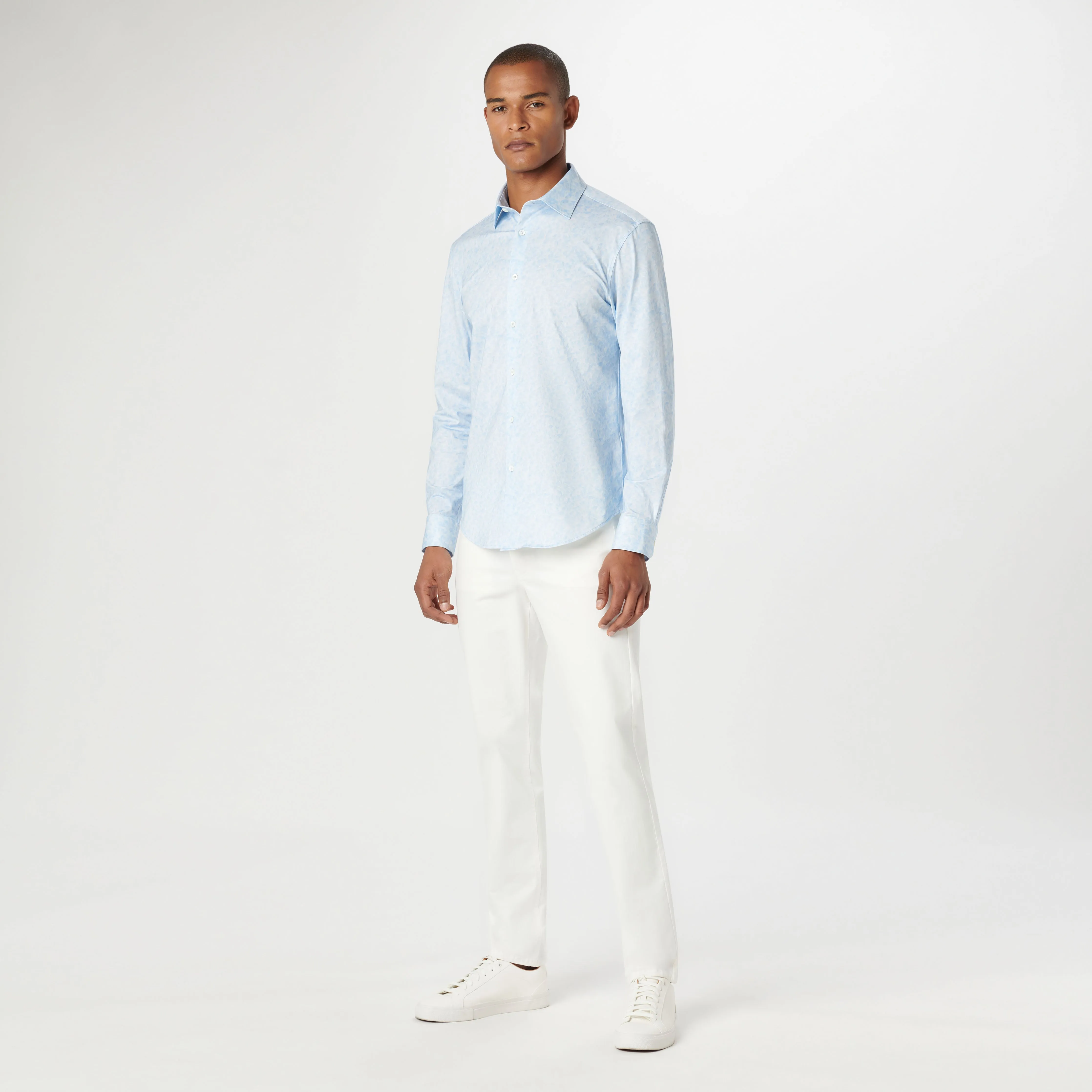 James Abstract OoohCotton Shirt sold by Bugatchi product image thumbnail 5