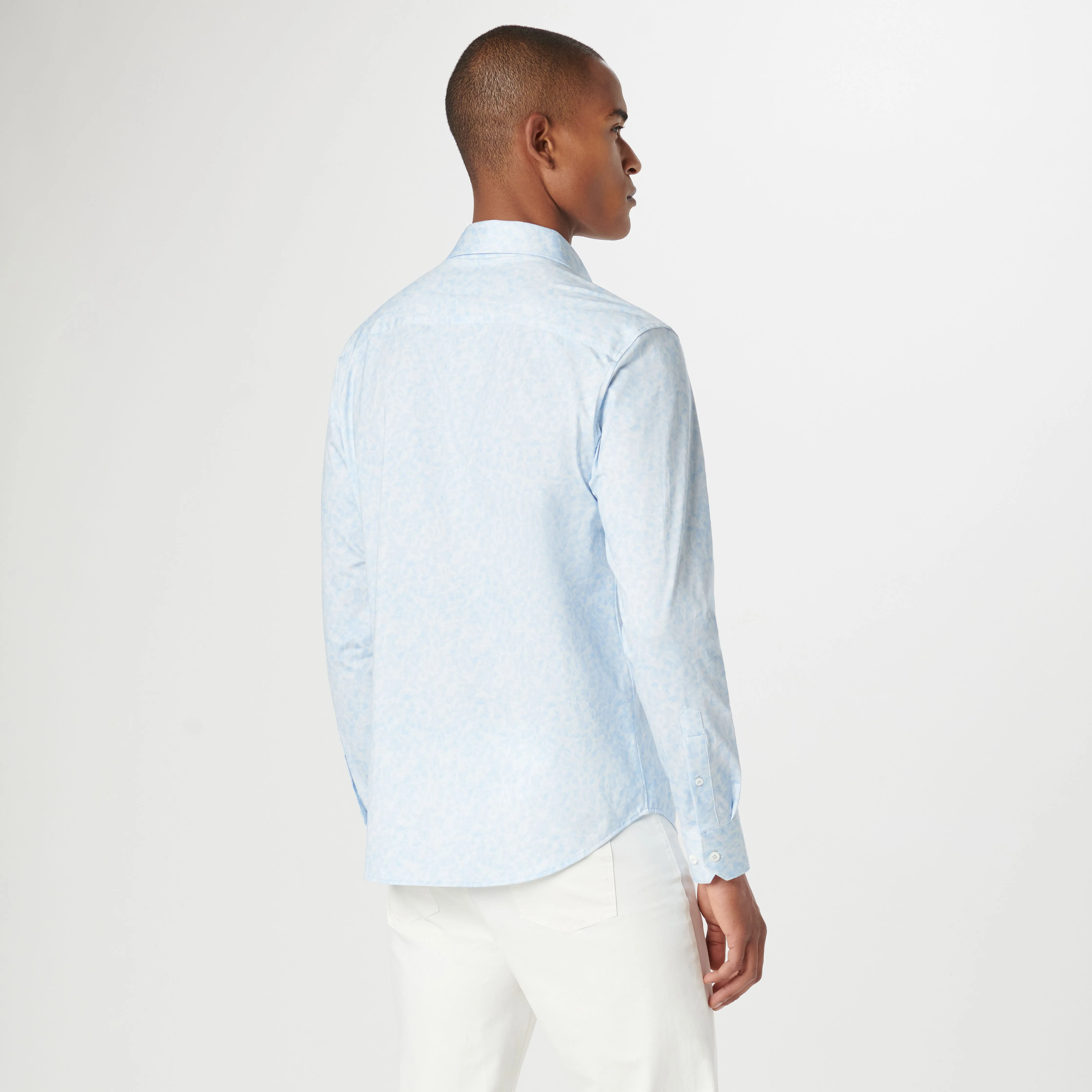 James Abstract OoohCotton Shirt sold by Bugatchi product image thumbnail 4