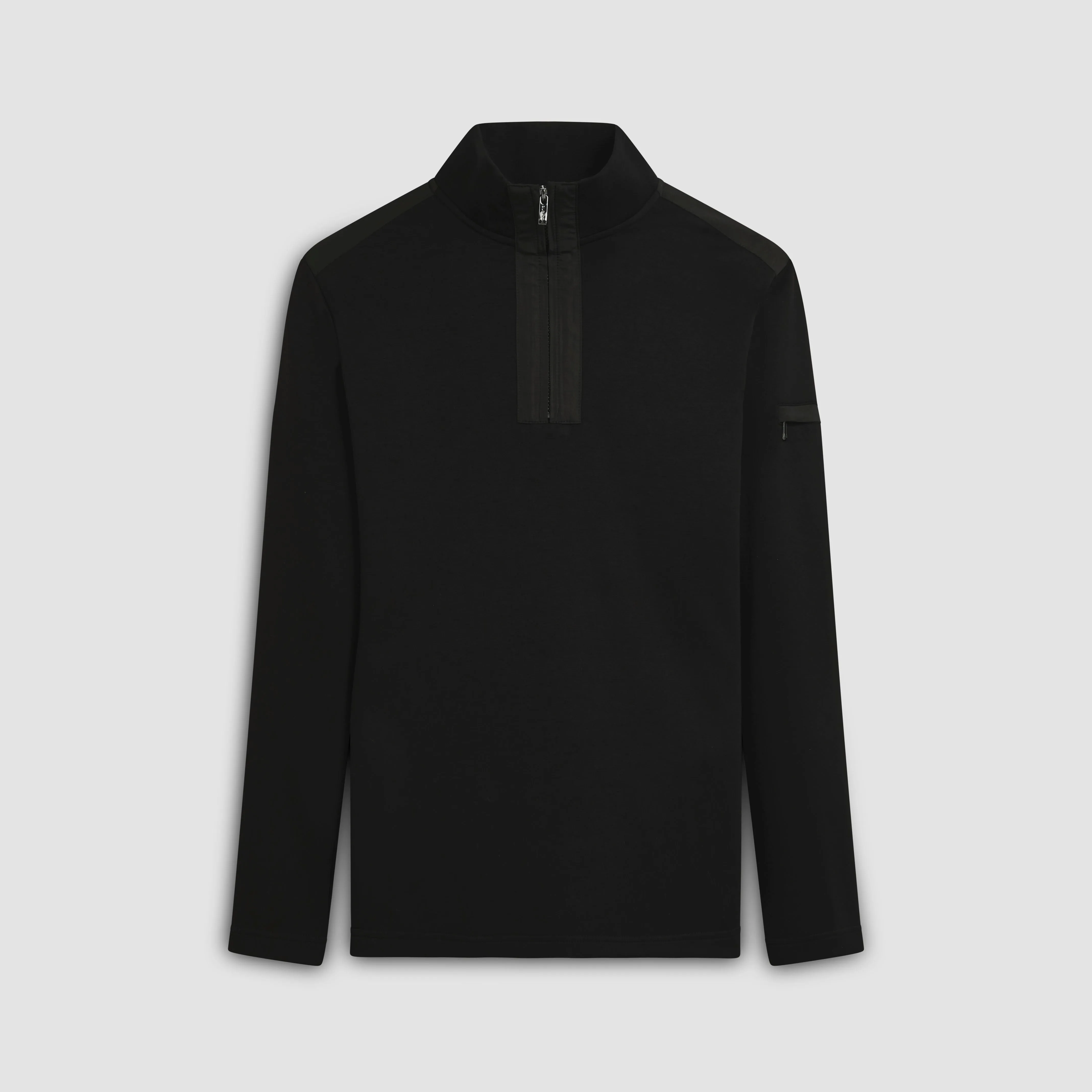 Soft Touch Performance Quarter Zip Pullover sold by Bugatchi