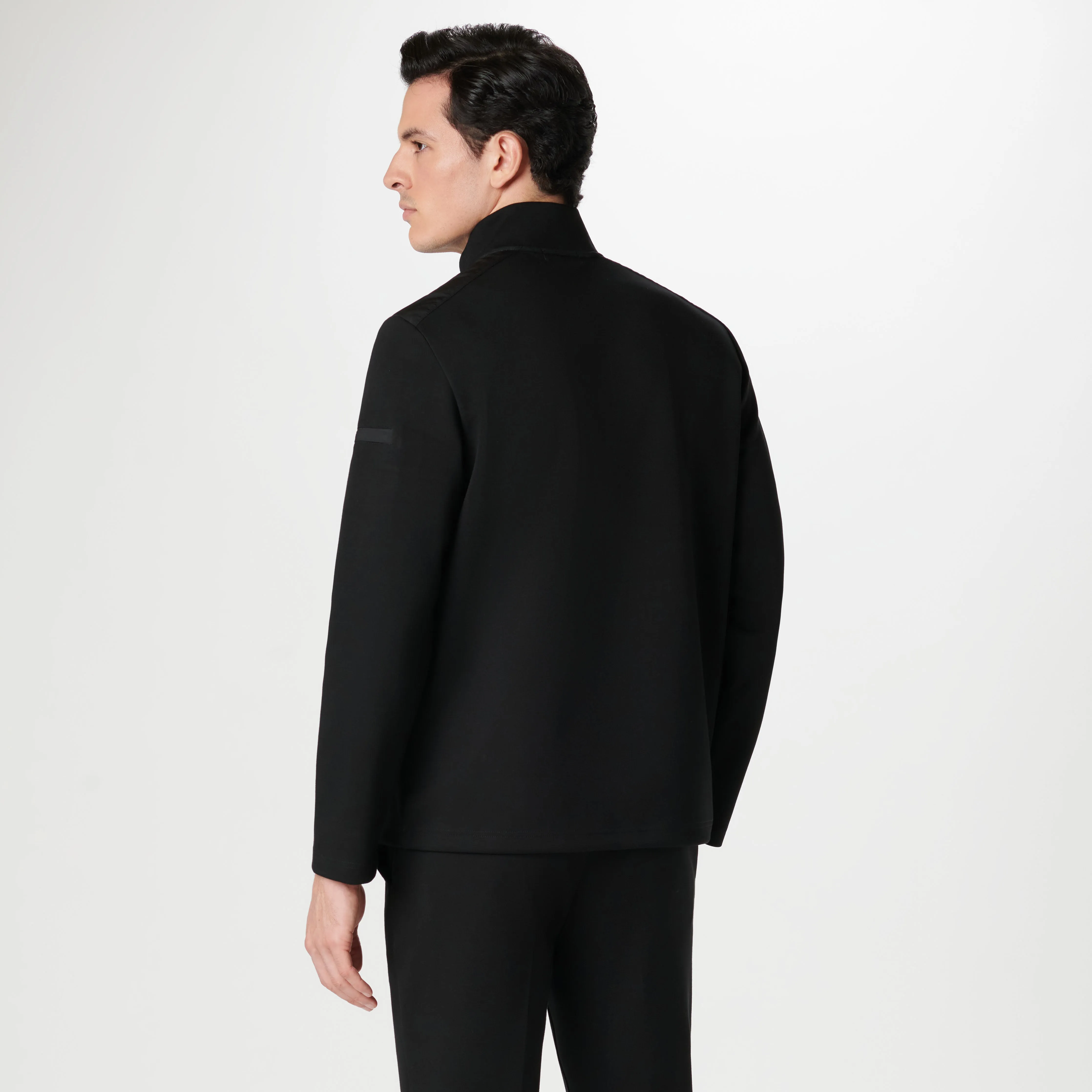 Soft Touch Performance Quarter Zip Pullover sold by Bugatchi product image thumbnail 4