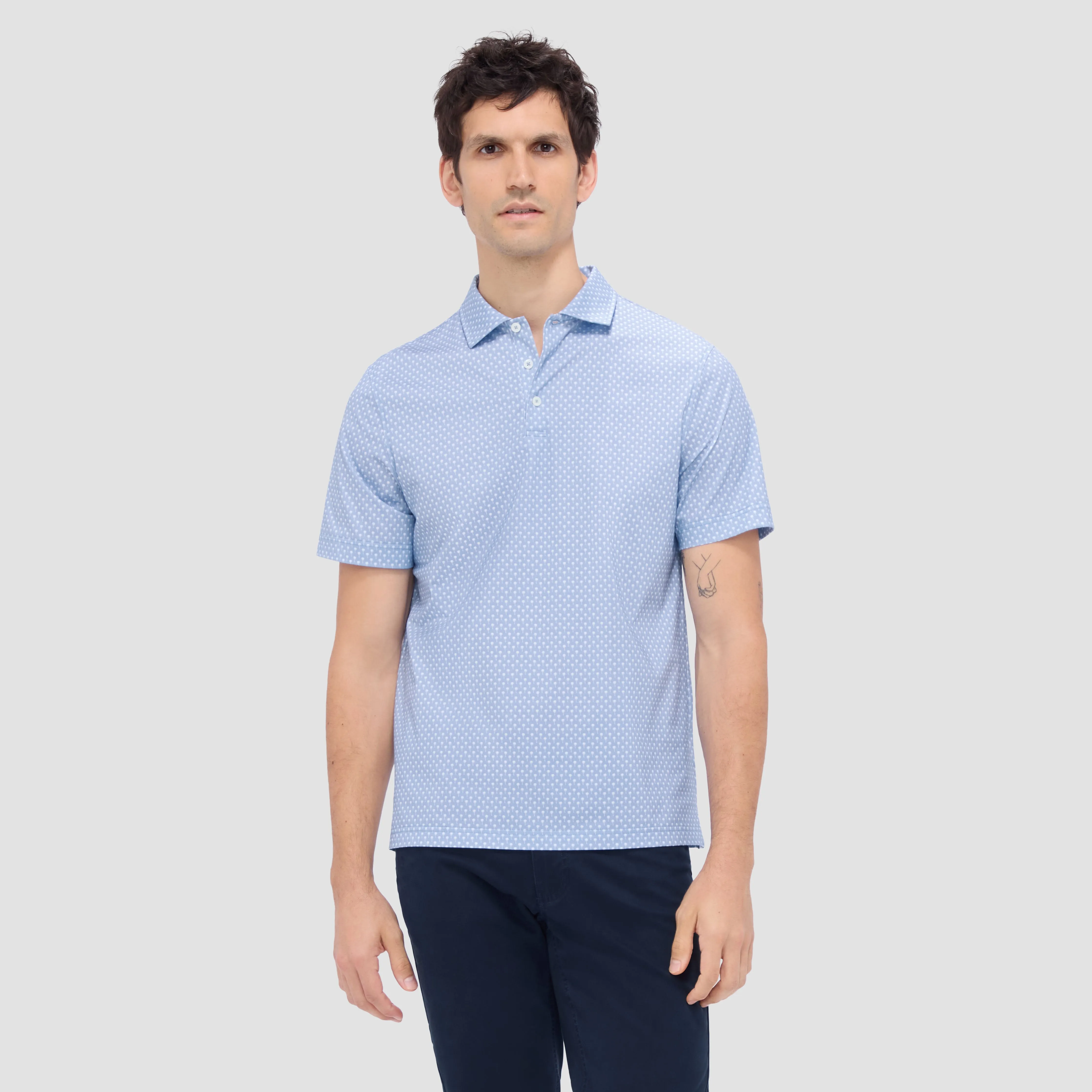 Victor Palm OoohCotton Polo sold by Bugatchi product image thumbnail 2
