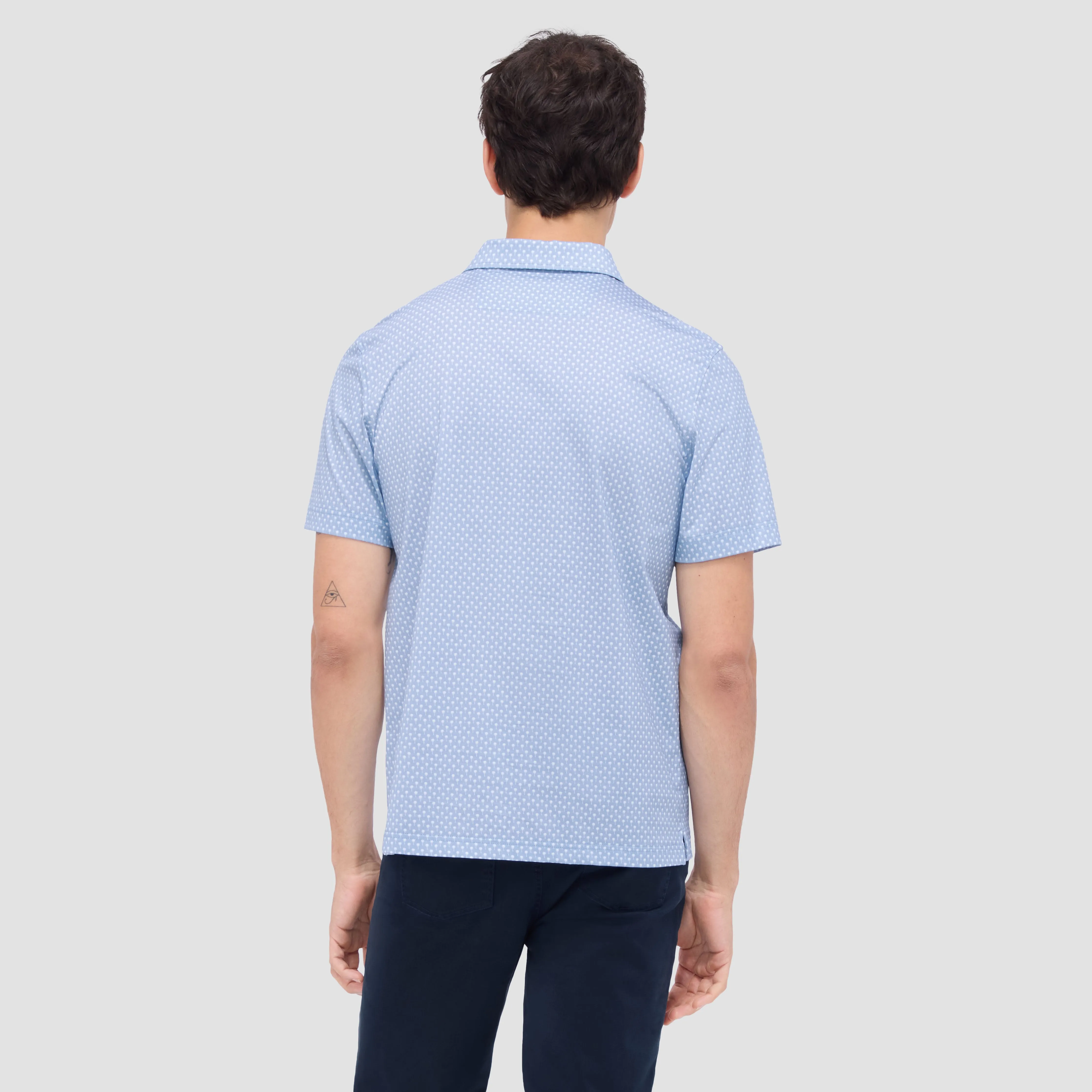 Victor Palm OoohCotton Polo sold by Bugatchi product image thumbnail 4