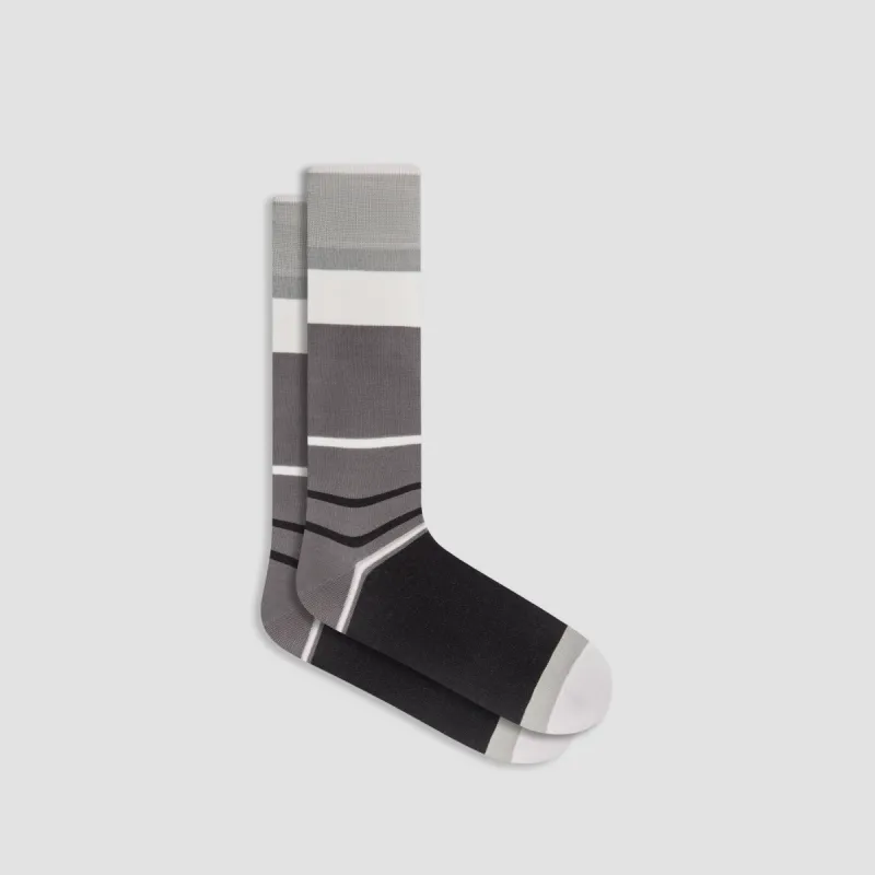 Color Block Mid-Calf Socks sold by Bugatchi
