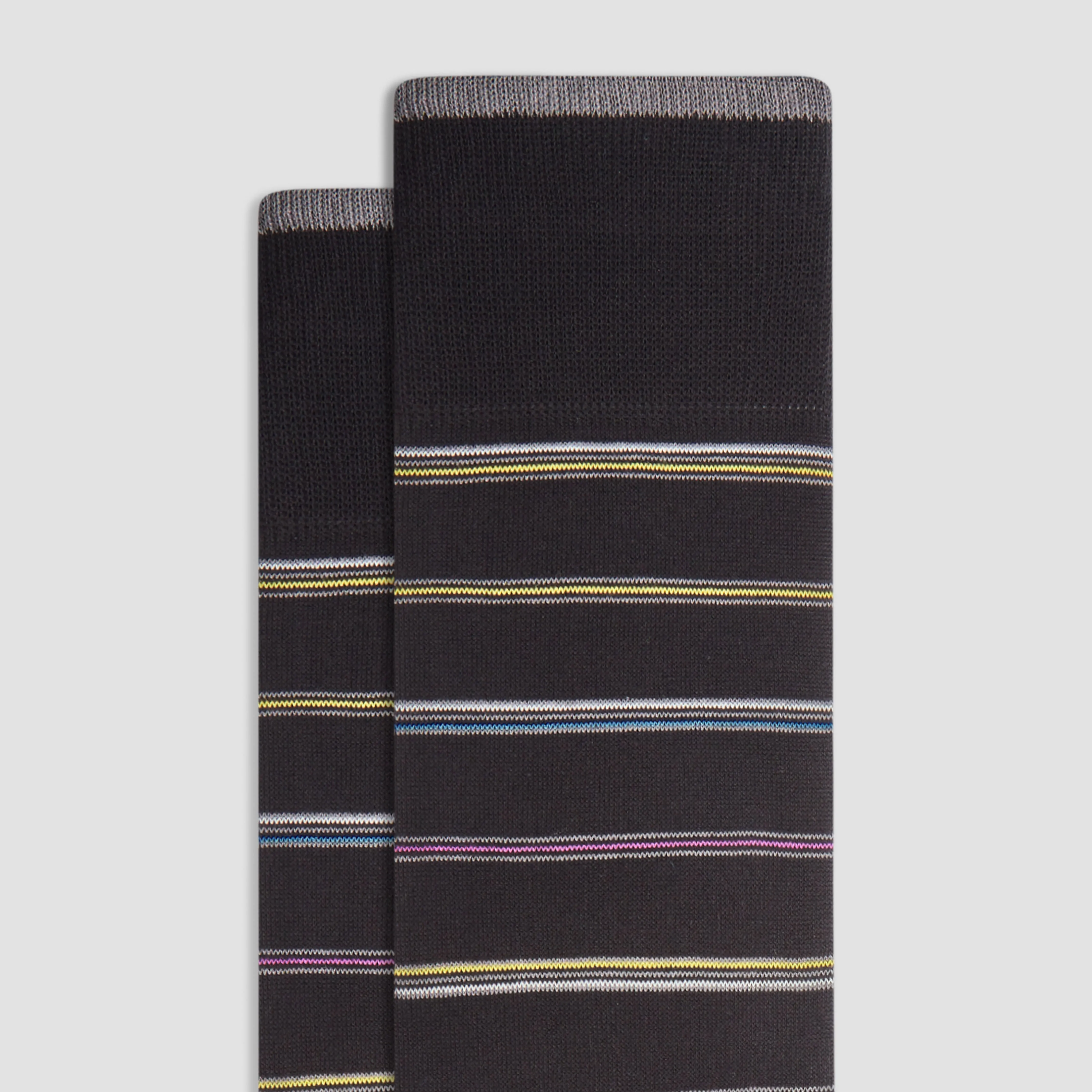 Striped Mid-Calf Socks sold by Bugatchi product image thumbnail 2