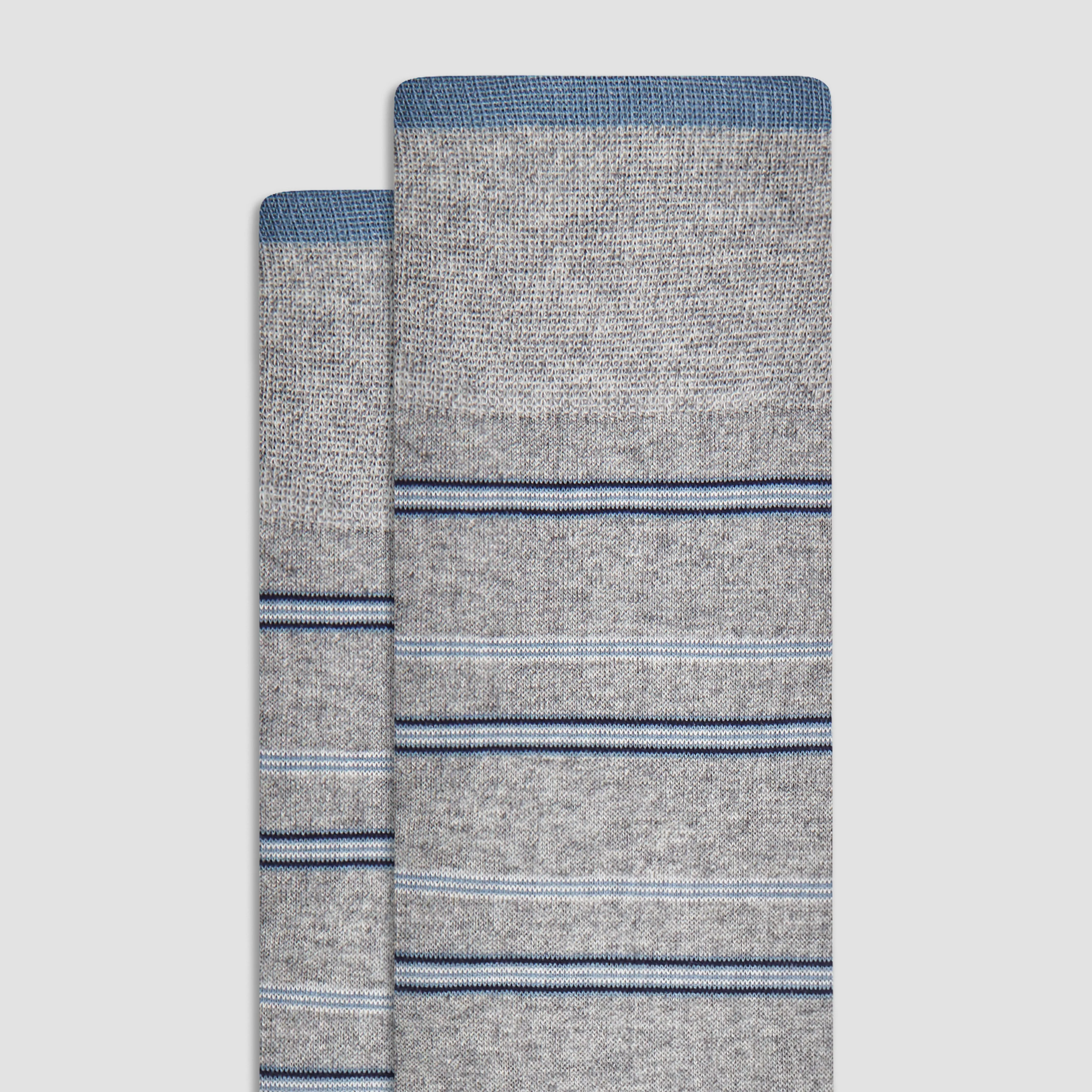 Striped Mid-Calf Socks sold by Bugatchi product image thumbnail 2