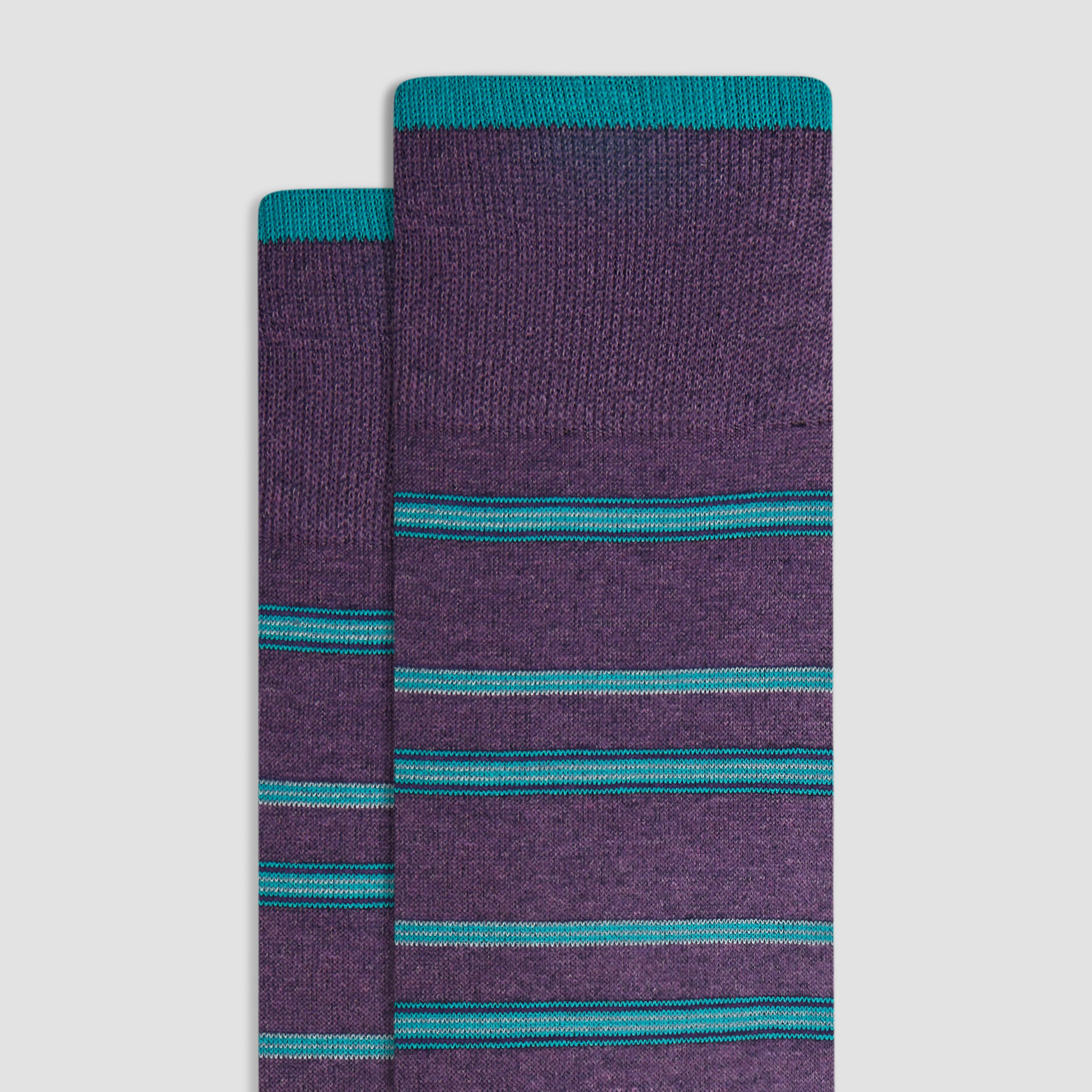 Striped Mid-Calf Socks sold by Bugatchi product image thumbnail 2