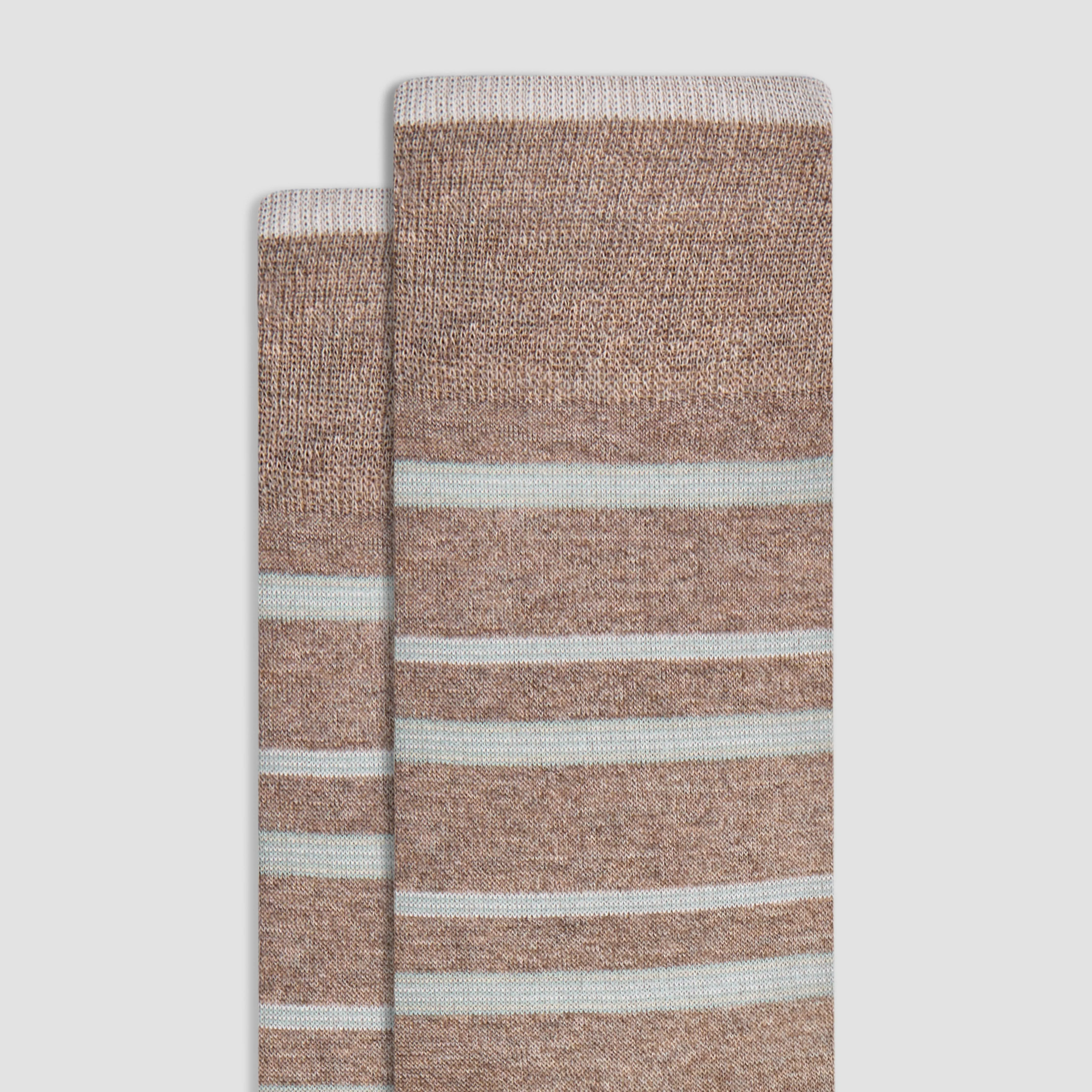 Striped Mid-Calf Socks sold by Bugatchi product image thumbnail 2