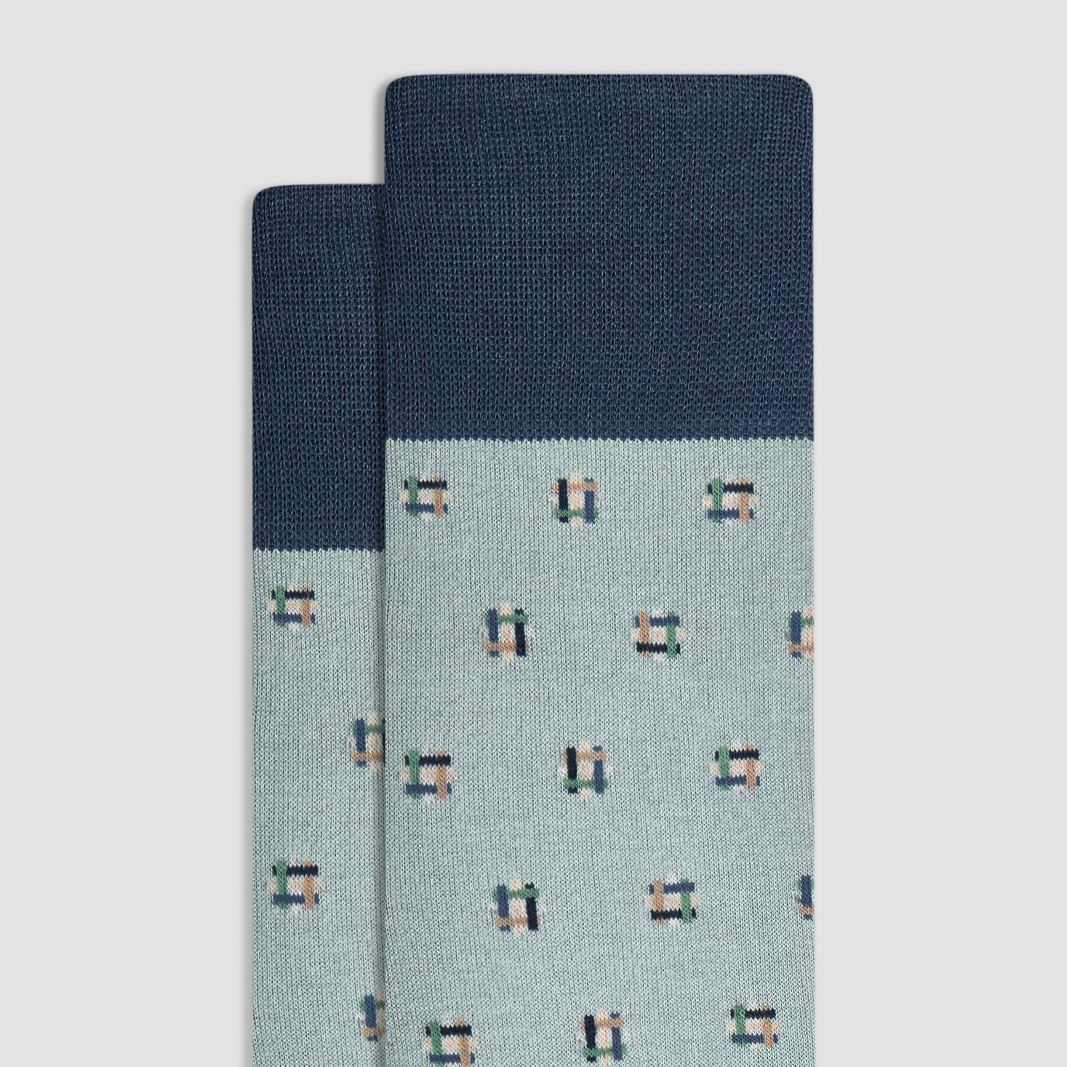 Abstract Mid-Calf Socks sold by Bugatchi product image thumbnail 2