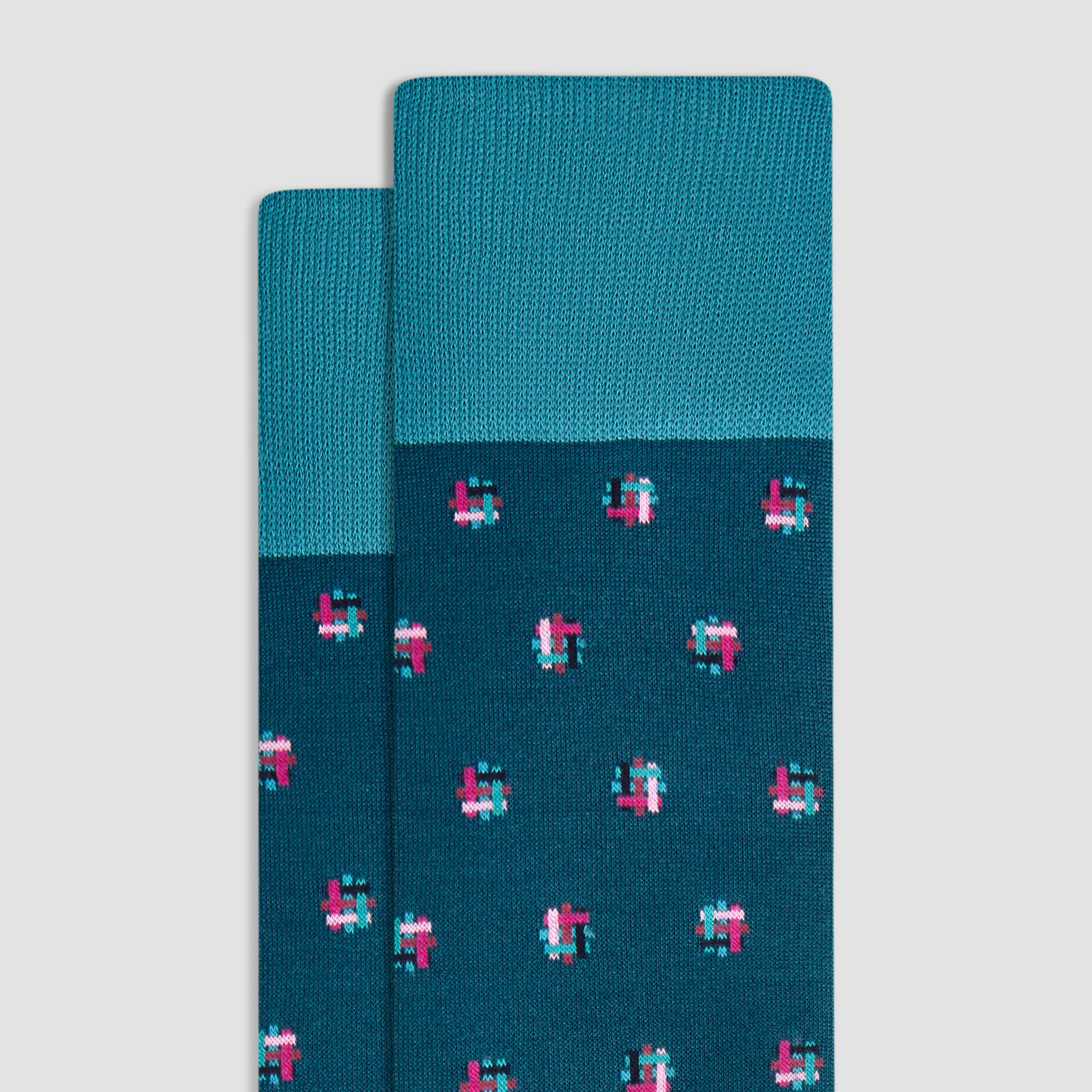 Abstract Mid-Calf Socks sold by Bugatchi product image thumbnail 2